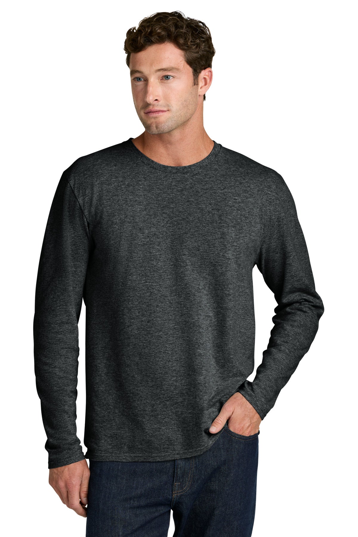Port & Co ® Easy Cotton Long Sleeve Tee PC43LS