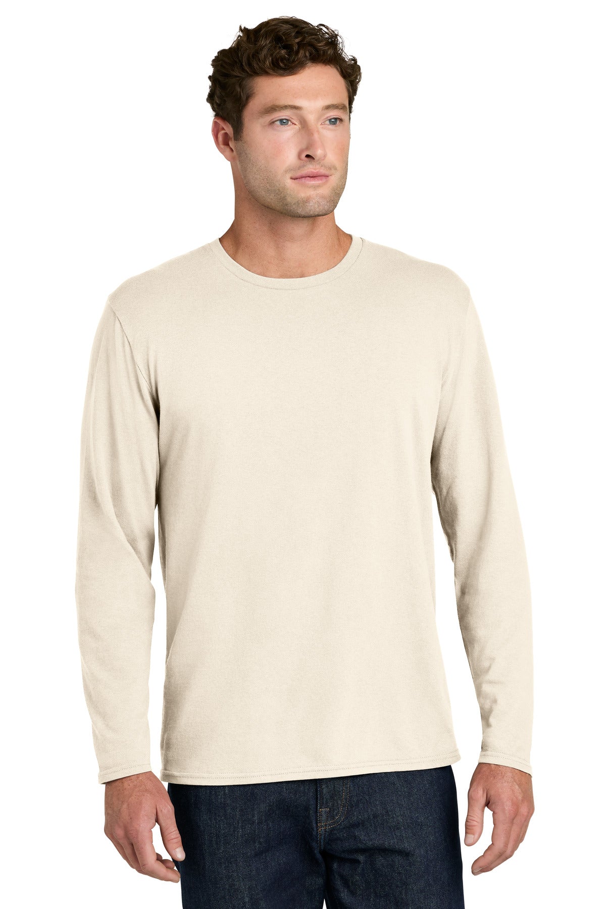 Port & Co ® Easy Cotton Long Sleeve Tee PC43LS