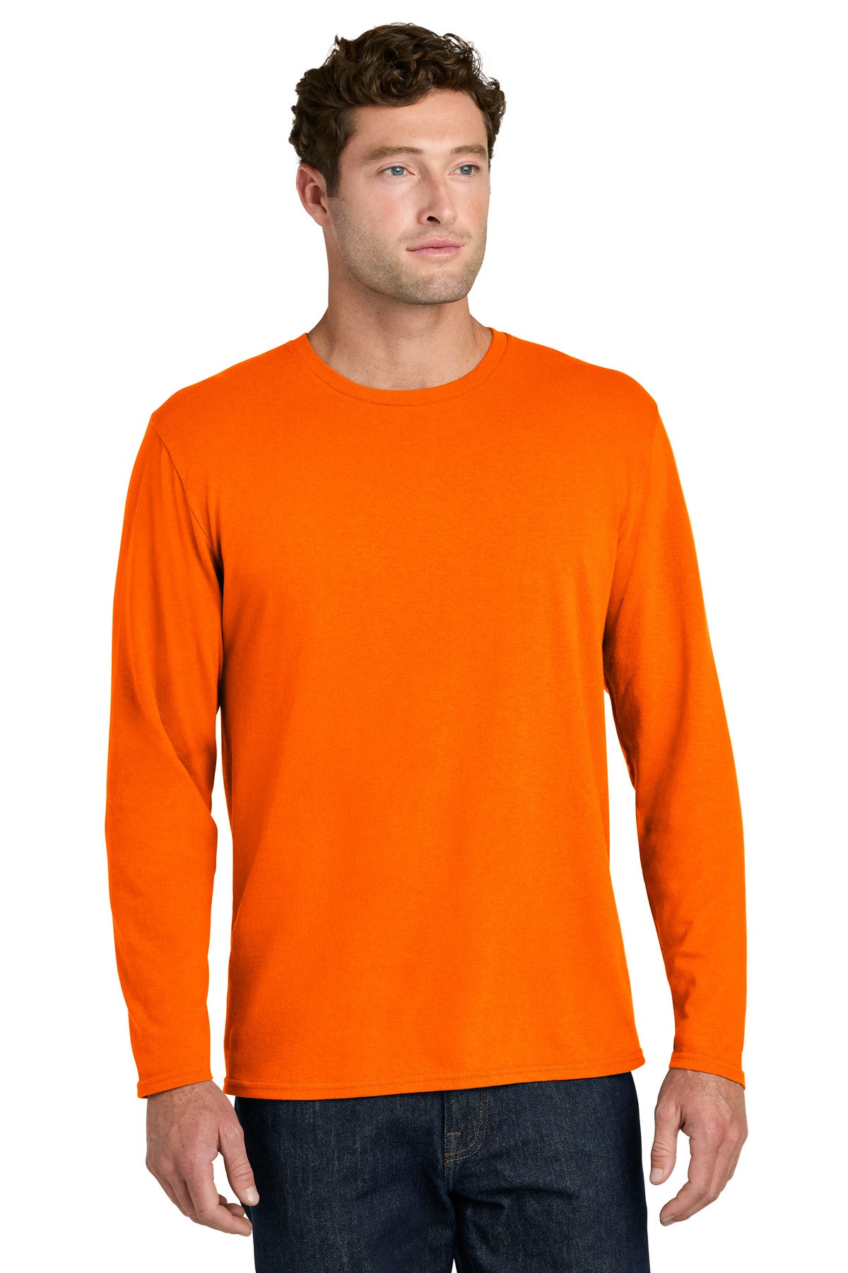 Port & Co ® Easy Cotton Long Sleeve Tee PC43LS