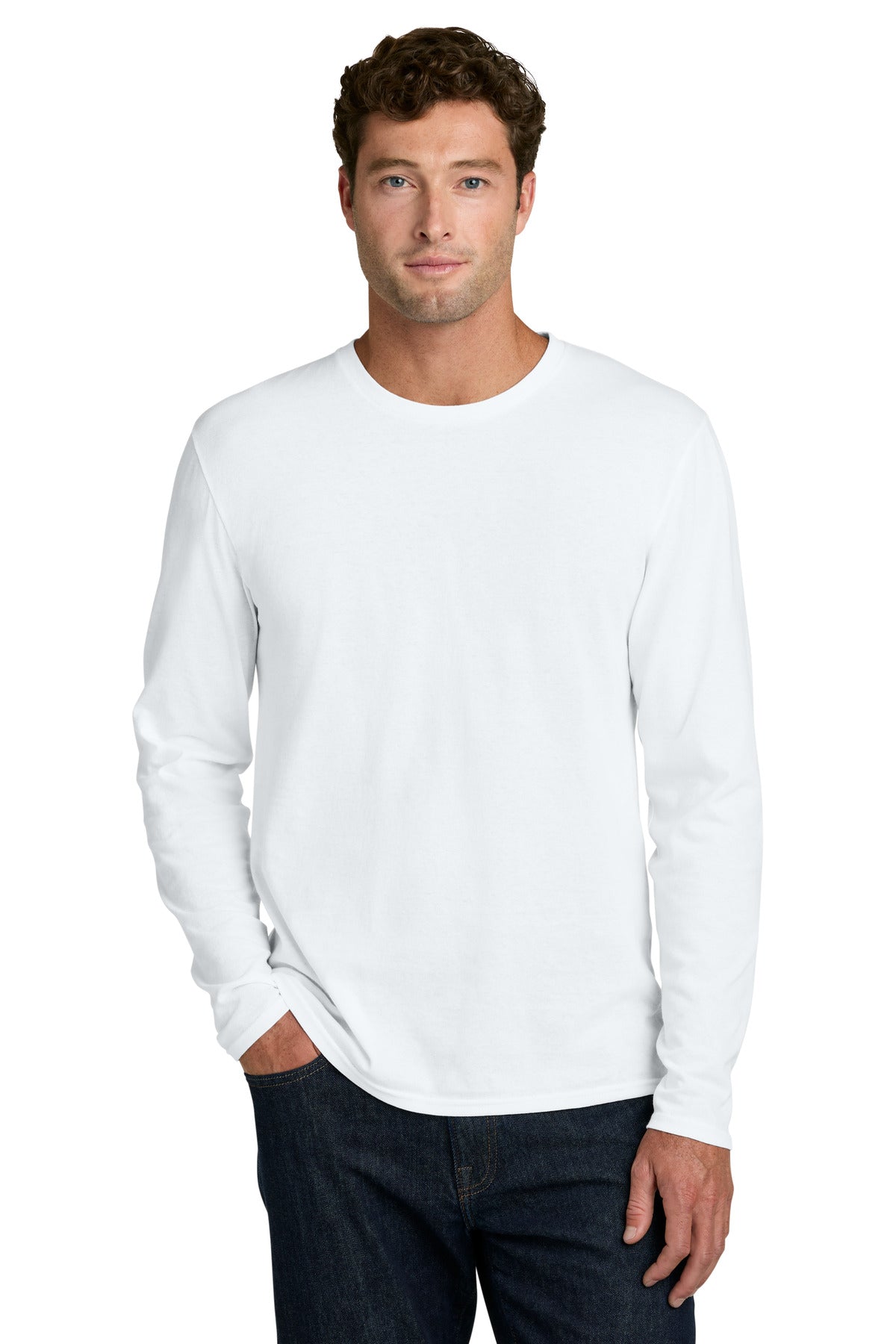 Port & Co ® Easy Cotton Long Sleeve Tee PC43LS