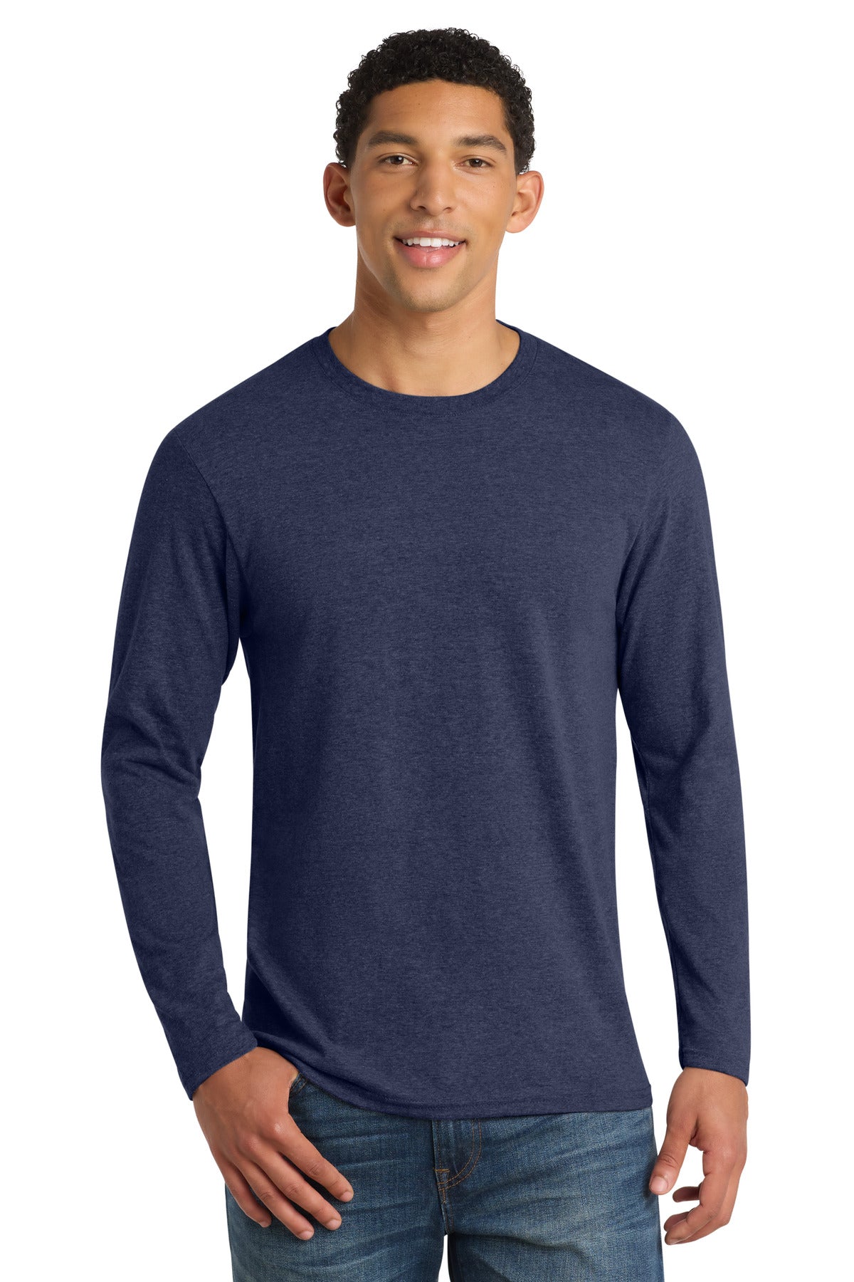 Port & Co ® Long Sleeve Fan Favorite ™ Blend Tee. PC455LS
