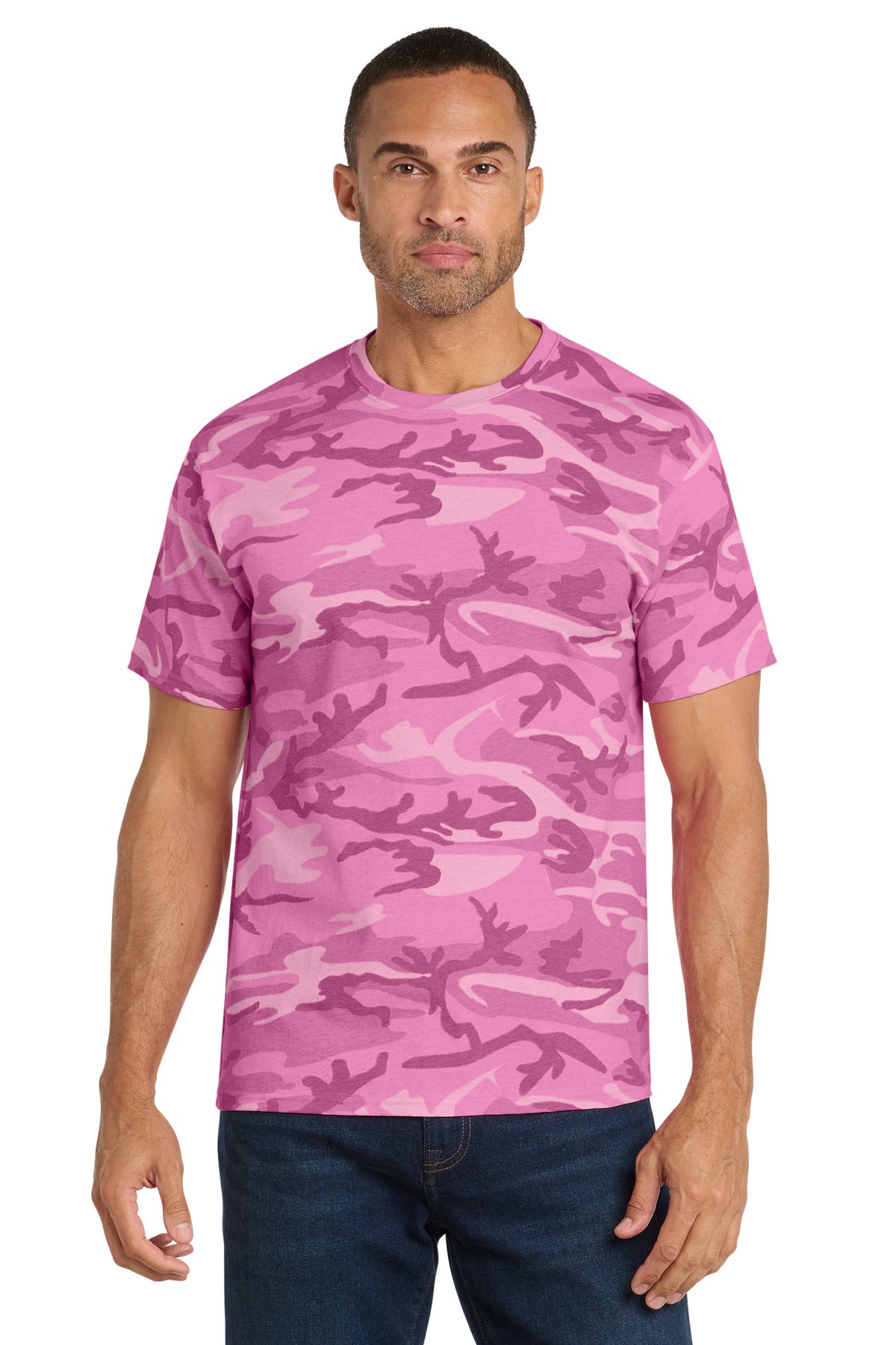 Port & Co ® Core Cotton Camo Tee. PC54C