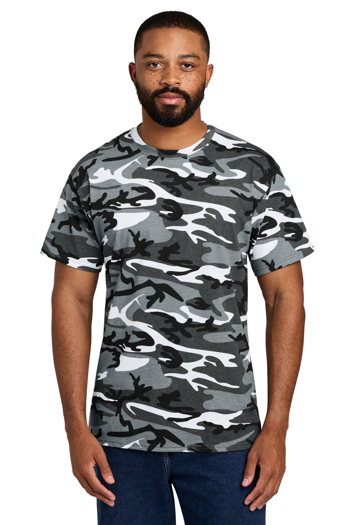 Port & Co ® Core Cotton Camo Tee. PC54C