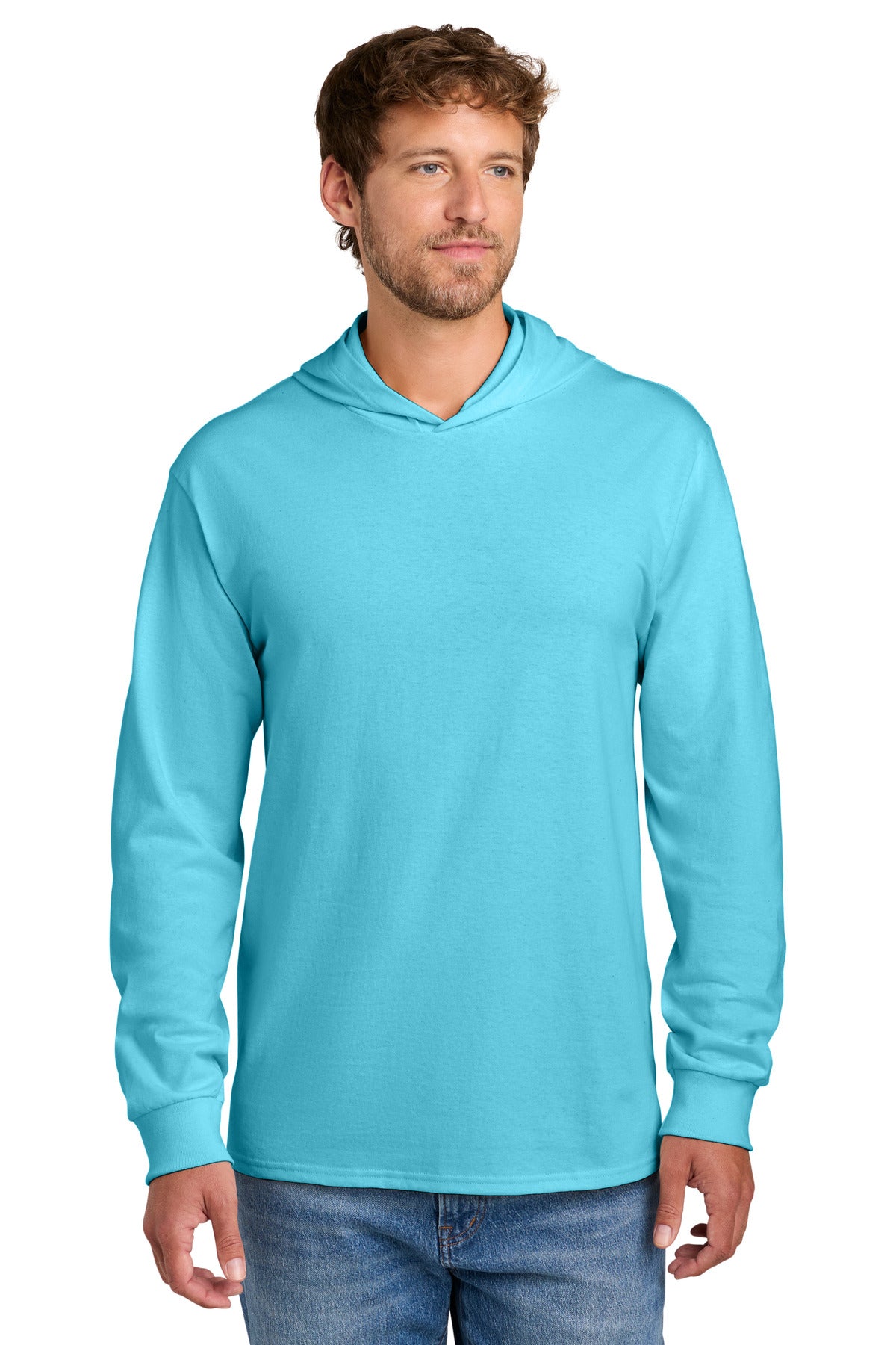 Port & Co ® Core Cotton Pullover Hooded Tee PC54H