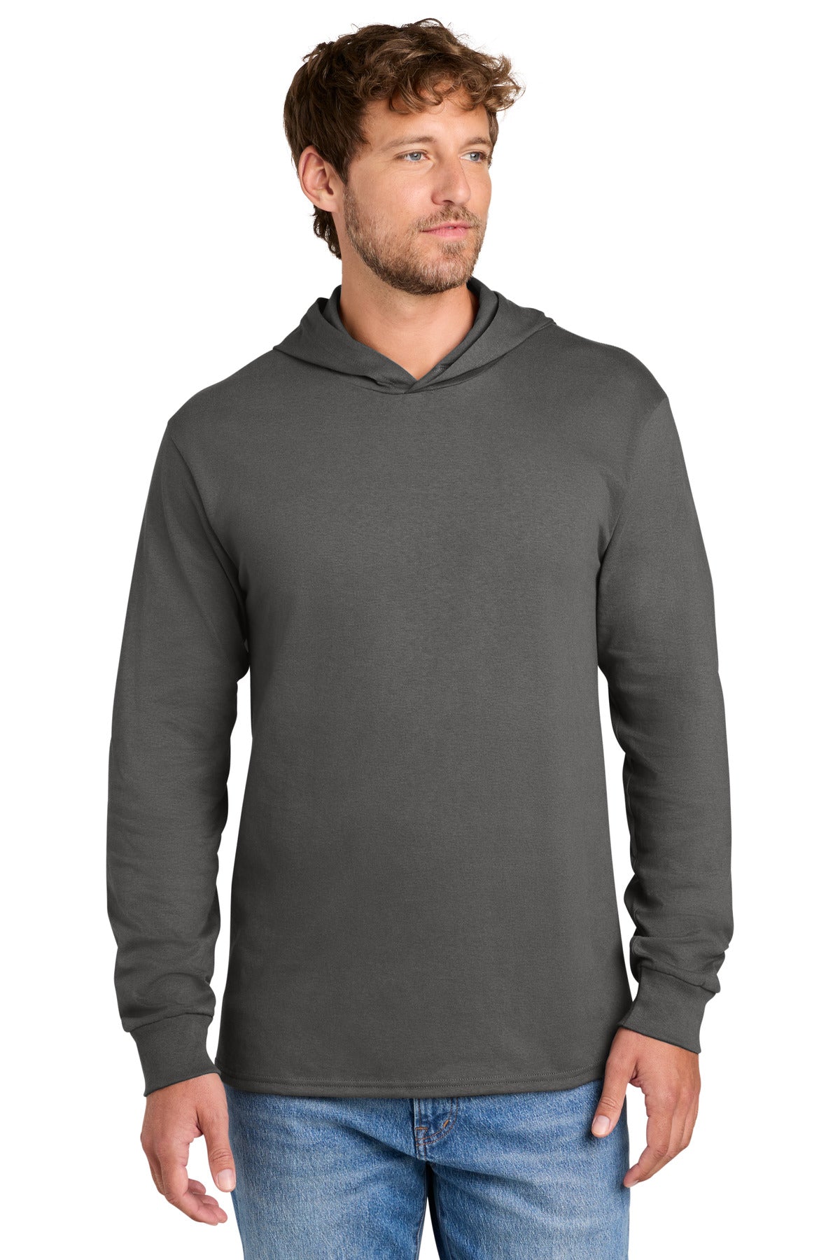 Port & Co ® Core Cotton Pullover Hooded Tee PC54H
