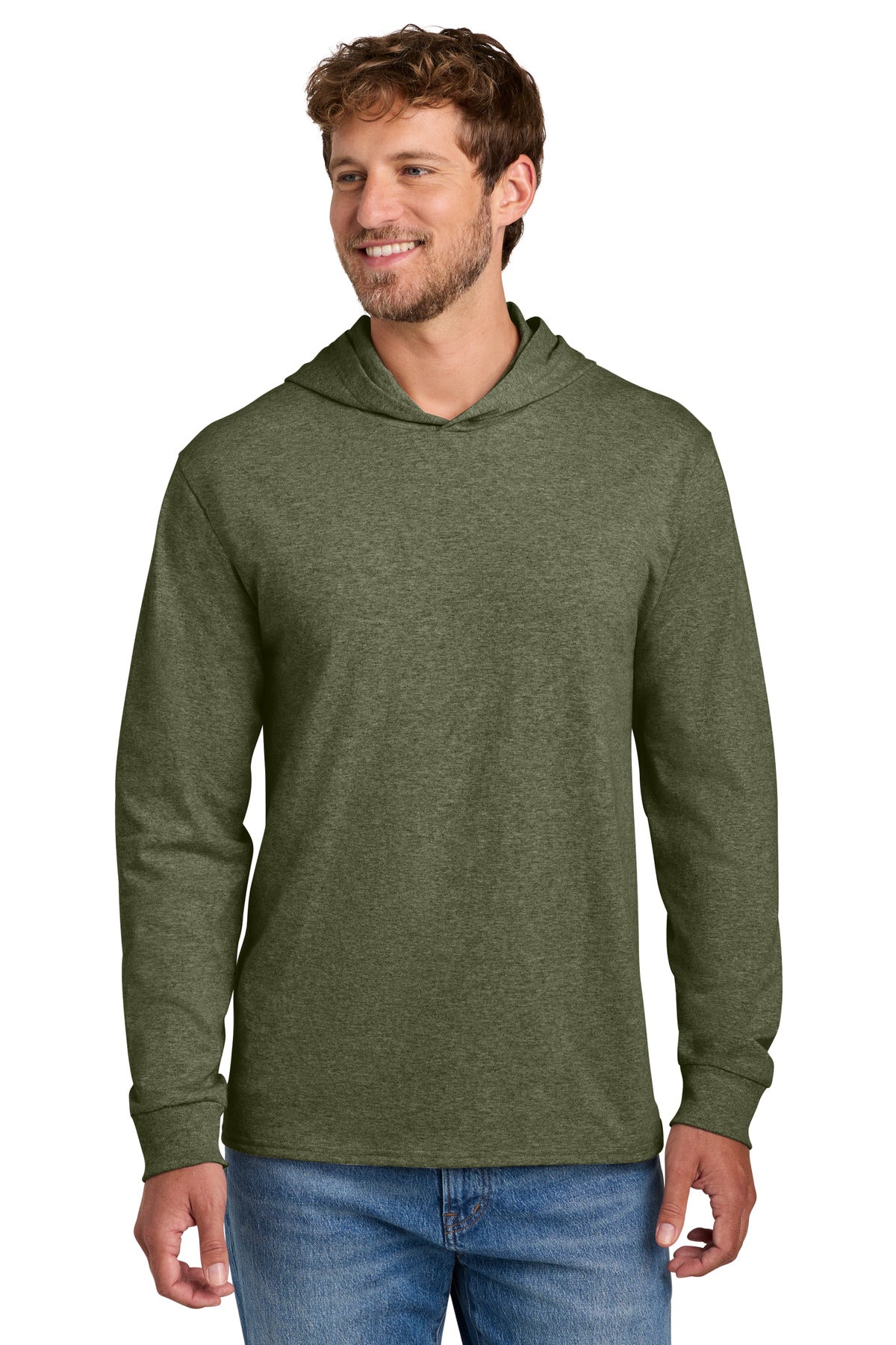 Port & Co ® Core Cotton Pullover Hooded Tee PC54H