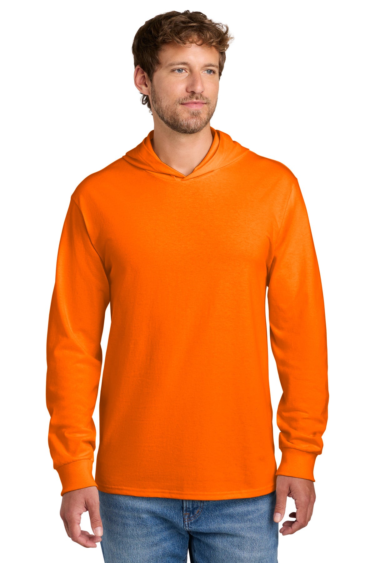 Port & Co ® Core Cotton Pullover Hooded Tee PC54H