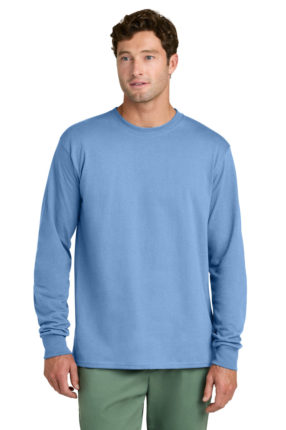 Port & Co ® Long Sleeve Core Cotton Tee. PC54LS