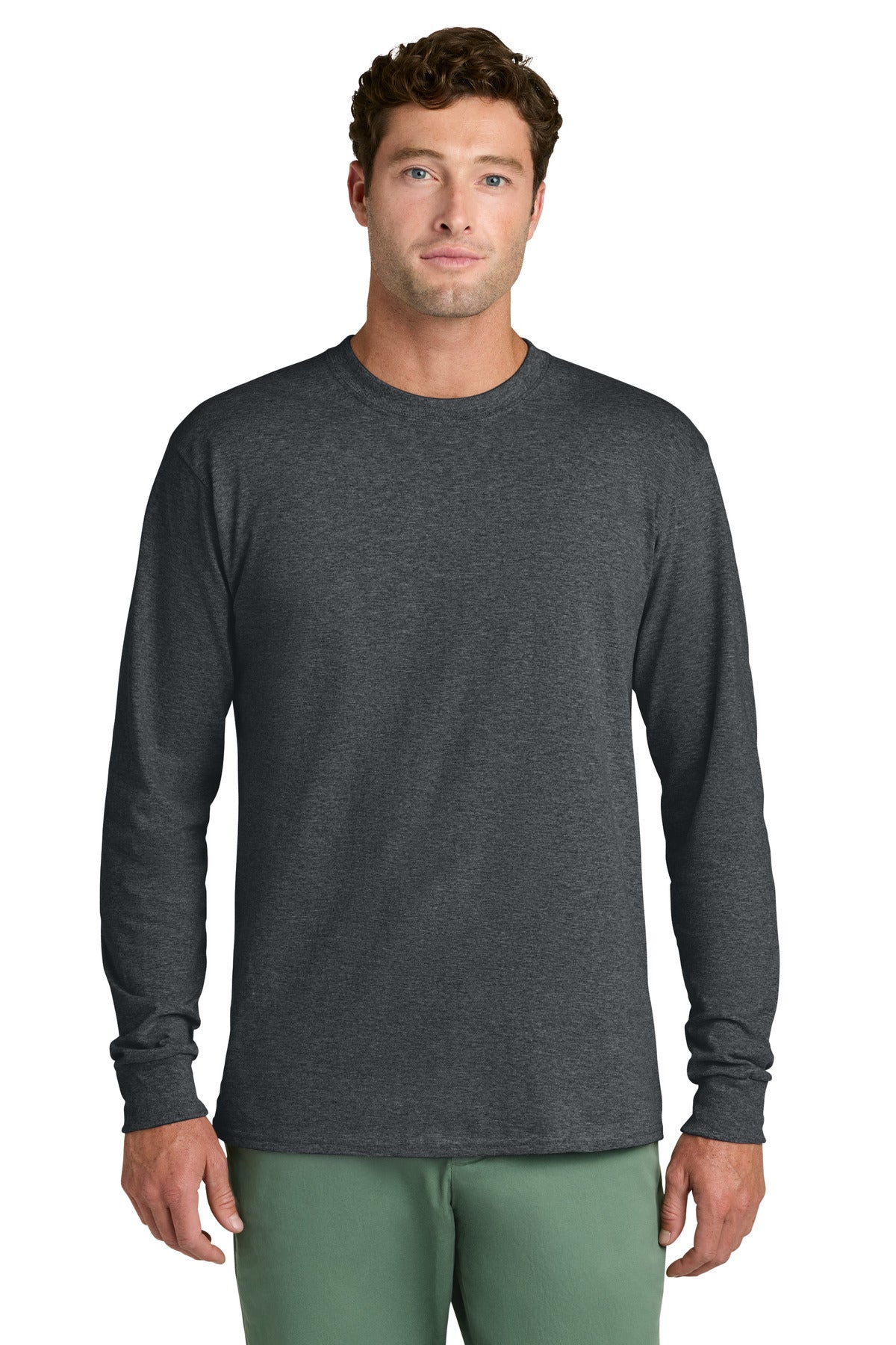 Port & Co ® Long Sleeve Core Cotton Tee. PC54LS
