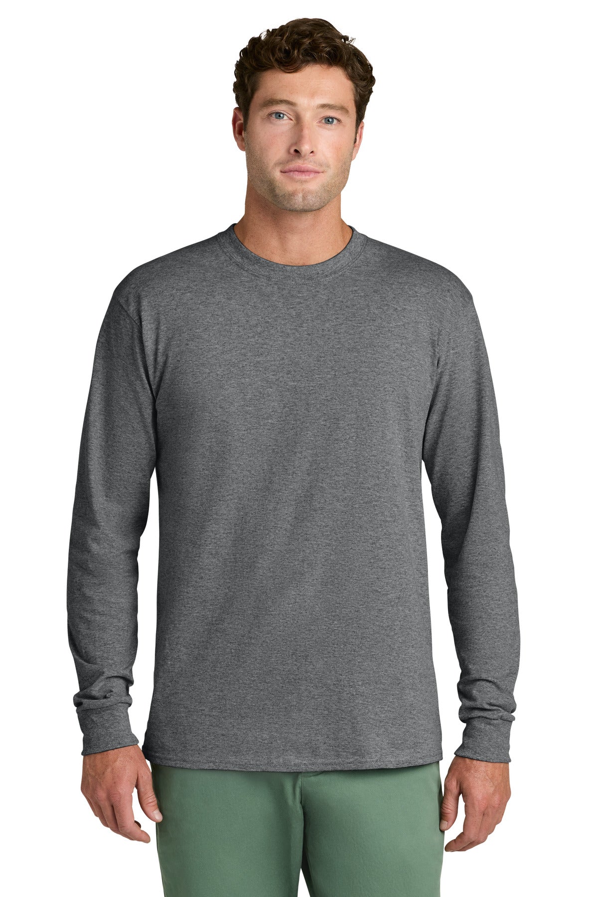 Port & Co ® Long Sleeve Core Cotton Tee. PC54LS