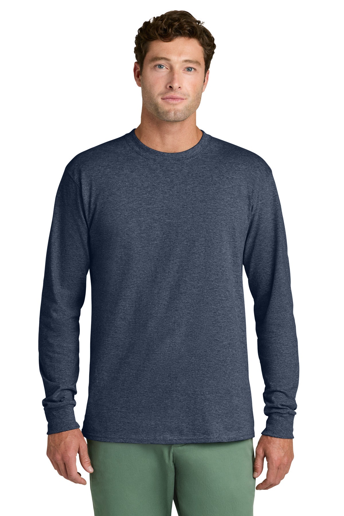 Port & Co ® Long Sleeve Core Cotton Tee. PC54LS