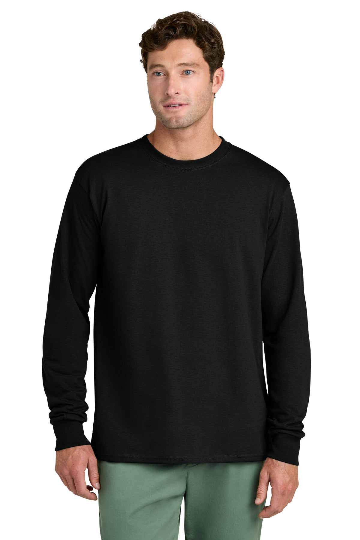Port & Co ® Long Sleeve Core Cotton Tee. PC54LS