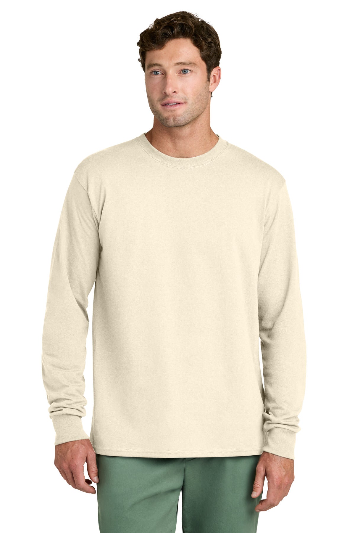 Port & Co ® Long Sleeve Core Cotton Tee. PC54LS