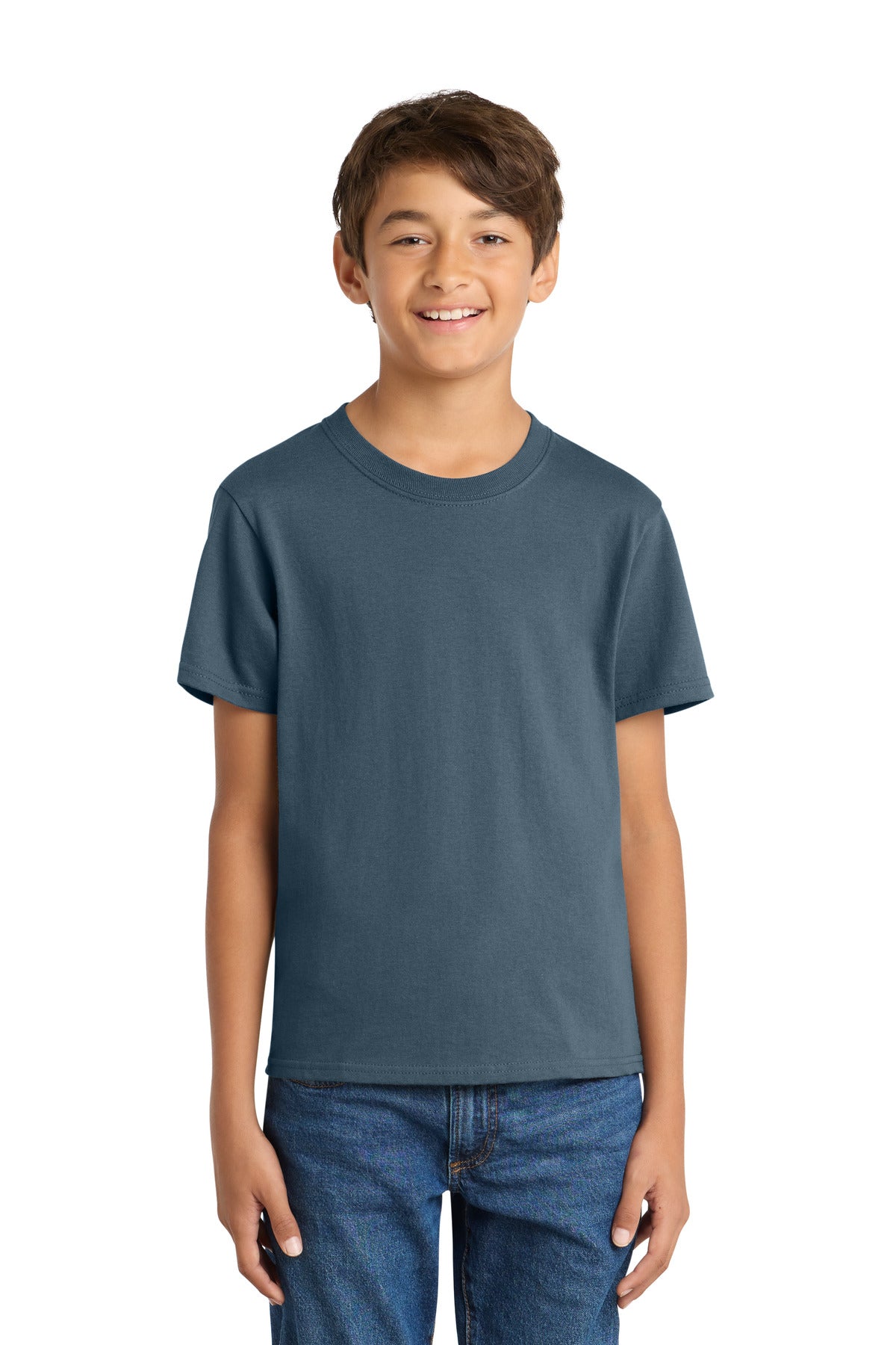 Port & Co ™ Youth Core Cotton Tee. PC54Y