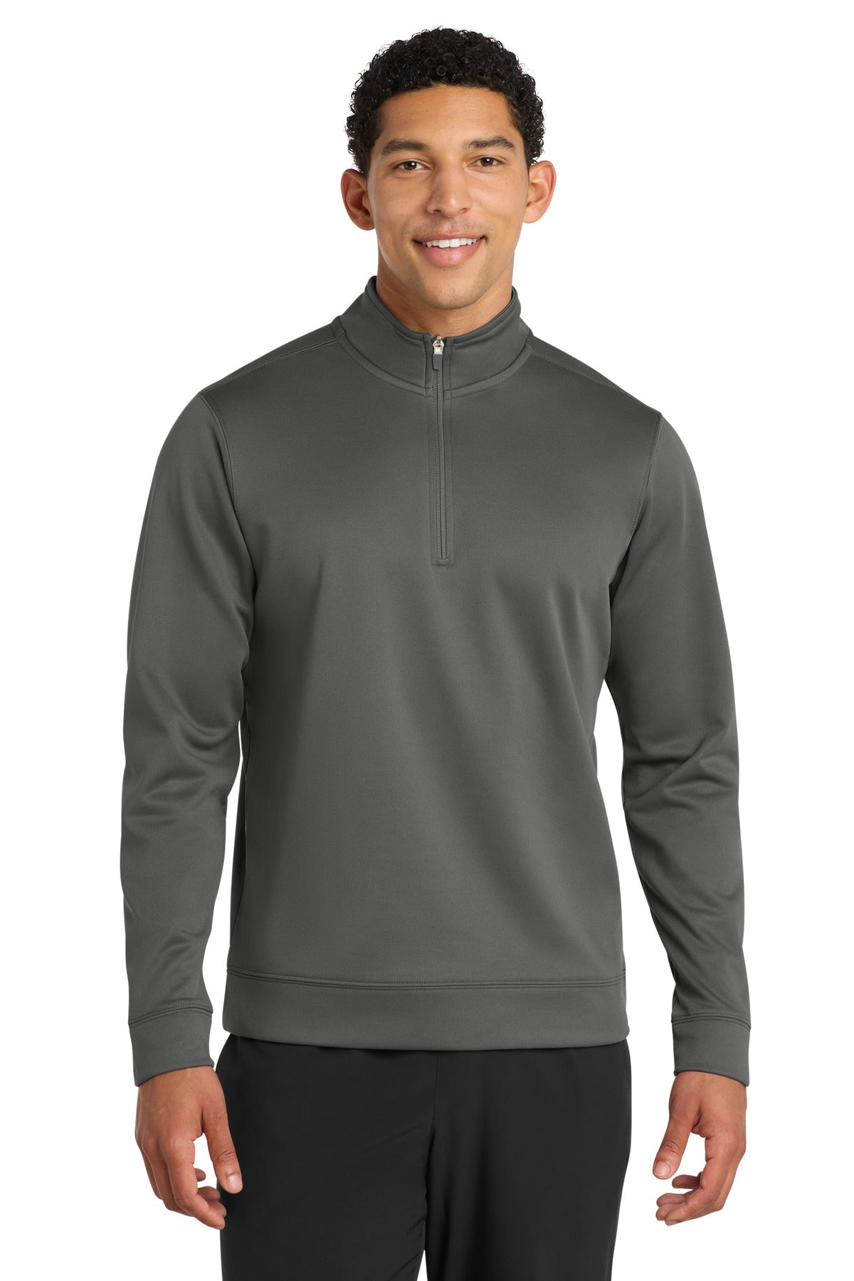 Port & Co ® Performance Fleece 1/4-Zip Pullover Sweatshirt. PC590Q