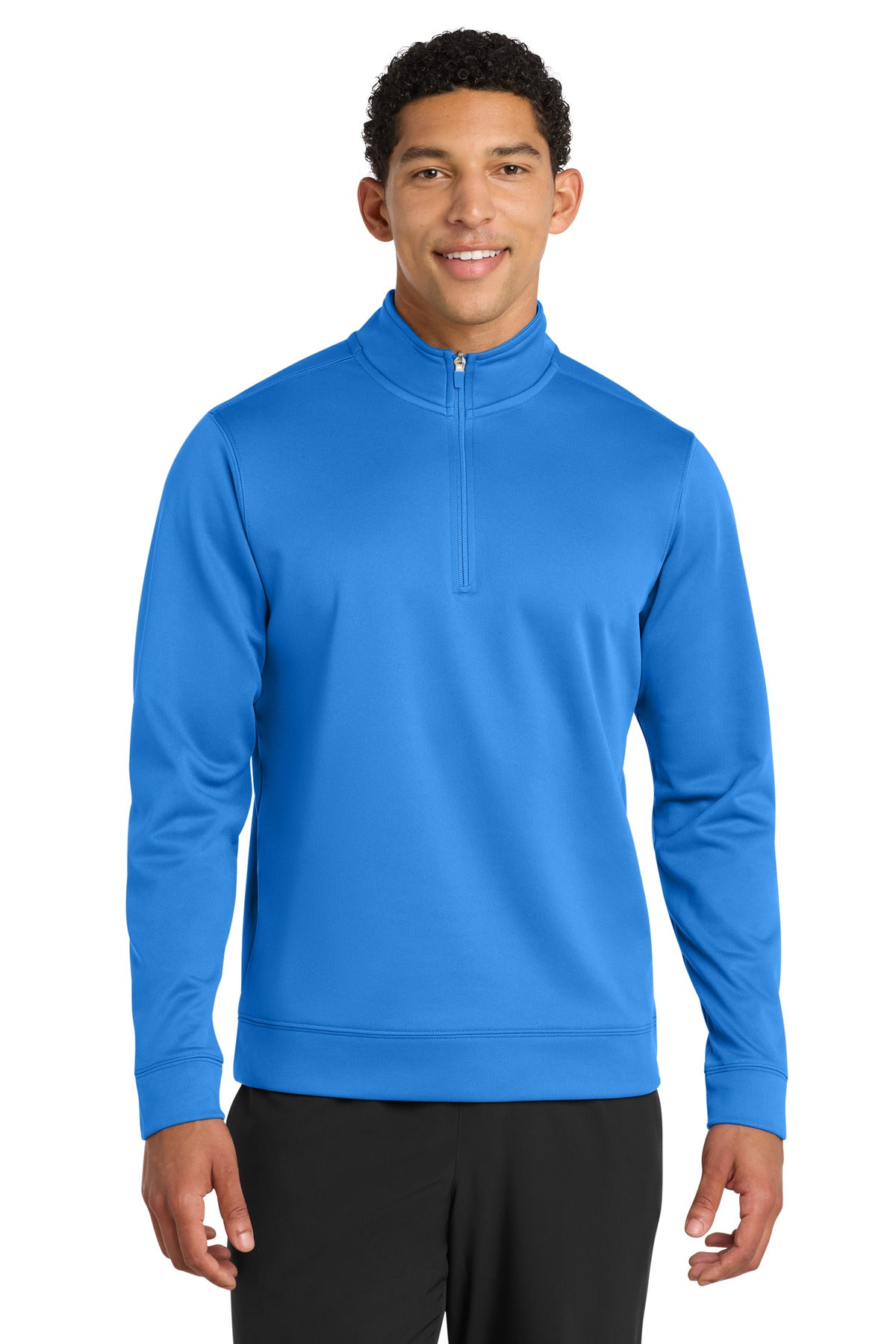 Port & Co ® Performance Fleece 1/4-Zip Pullover Sweatshirt. PC590Q