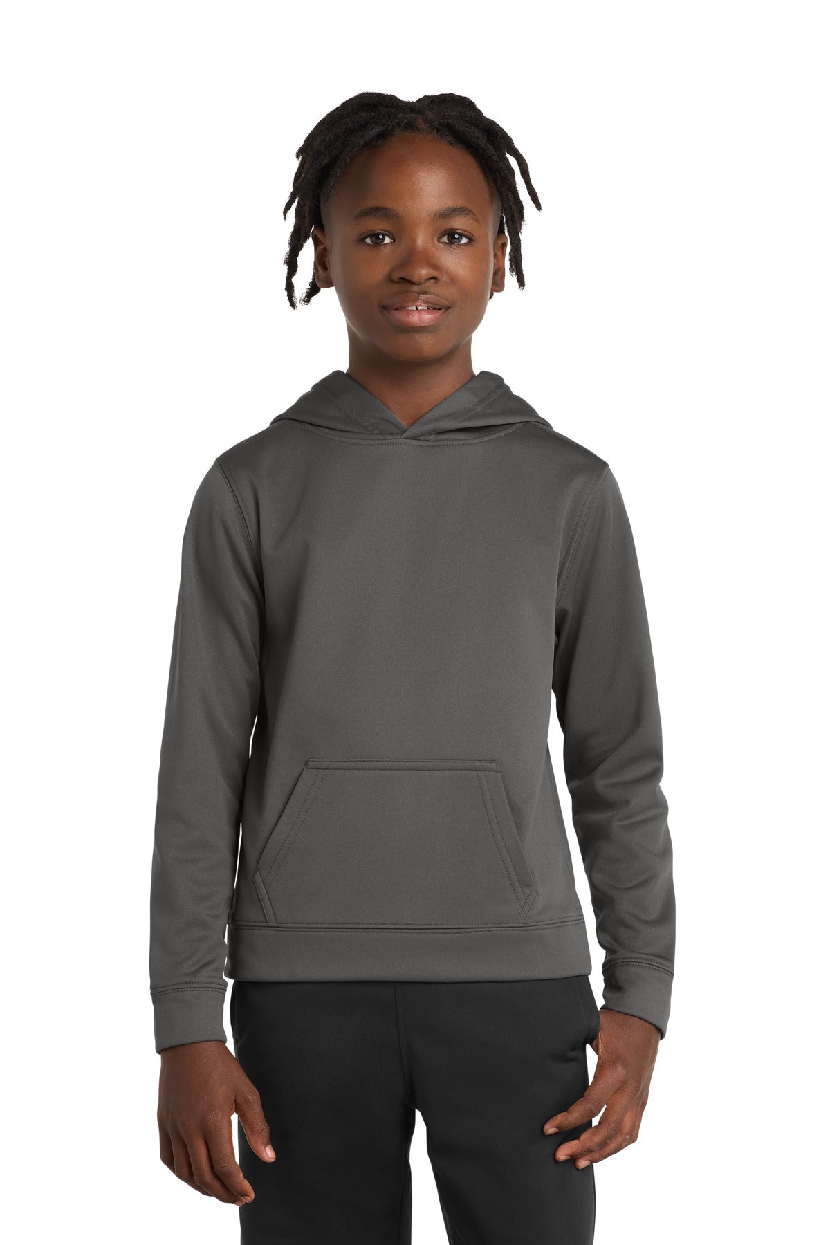 Port & Co ® Youth Performance Fleece Pullover Hooded Sweatshirt. PC590YH