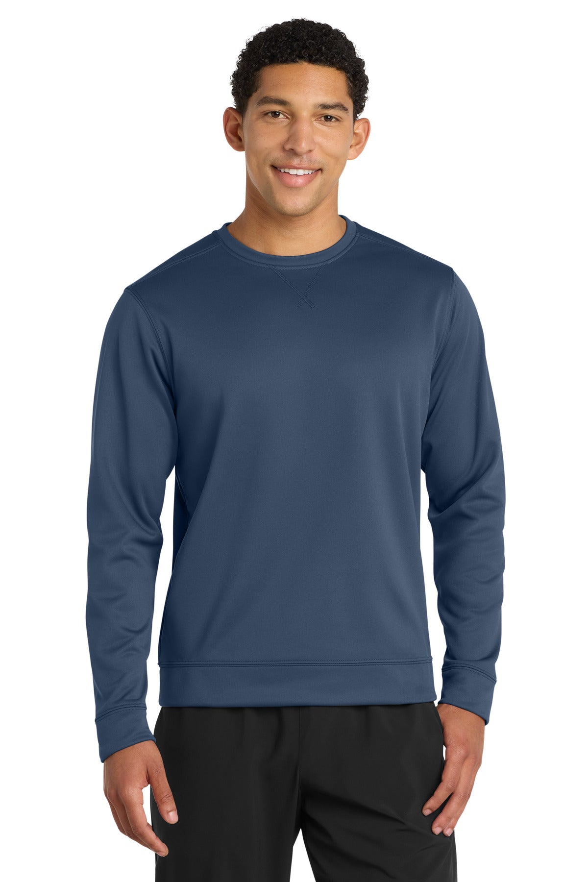 Port & Co ® Performance Fleece Crewneck Sweatshirt. PC590