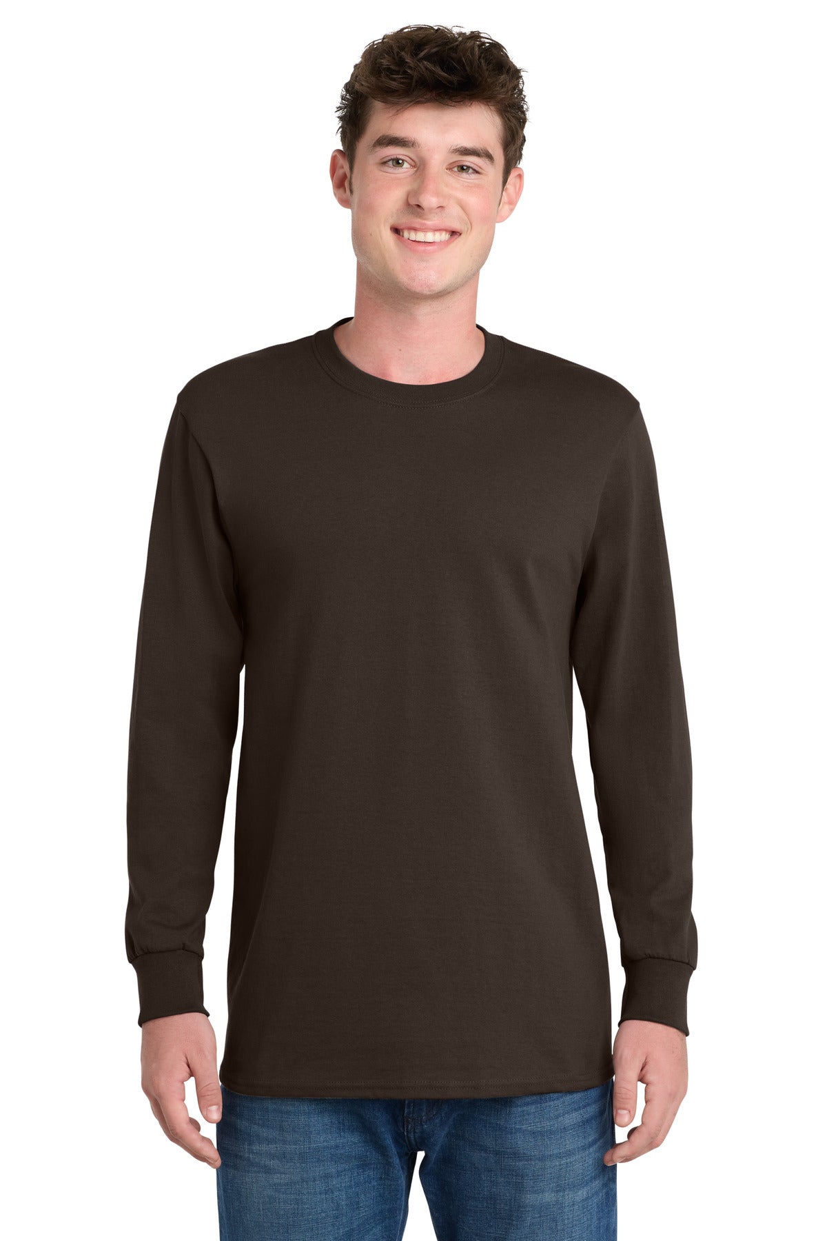 Port & Co ® Long Sleeve Essential Tee. PC61LS