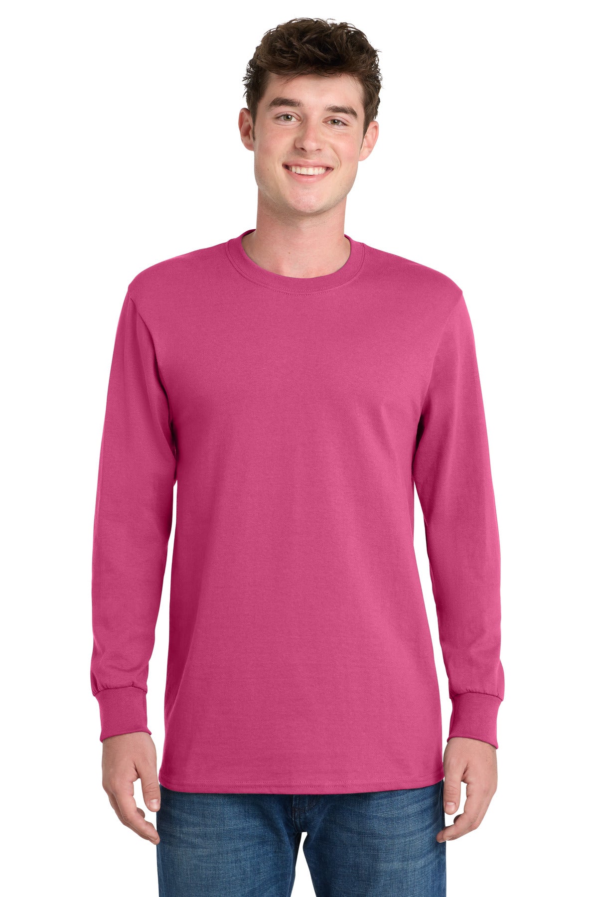Port & Co ® Long Sleeve Essential Tee. PC61LS