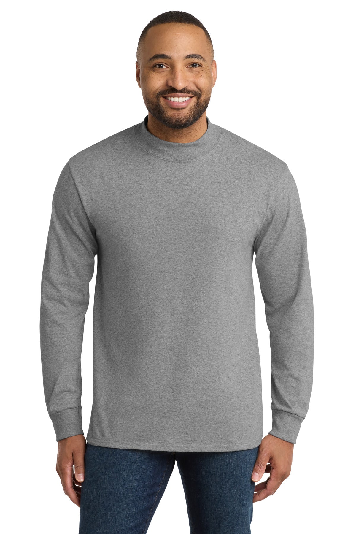 Port & Co ® Essential Mock Turtleneck. PC61M