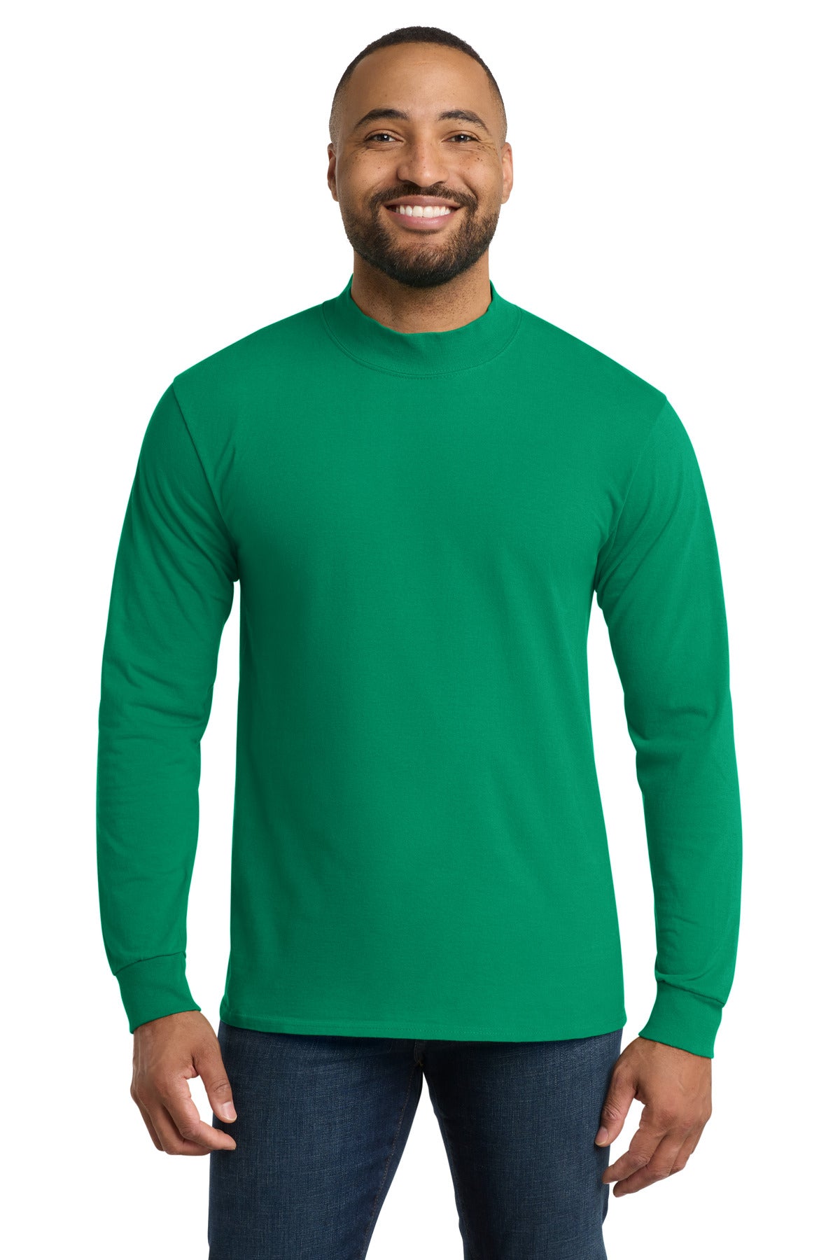 Port & Co ® Essential Mock Turtleneck. PC61M