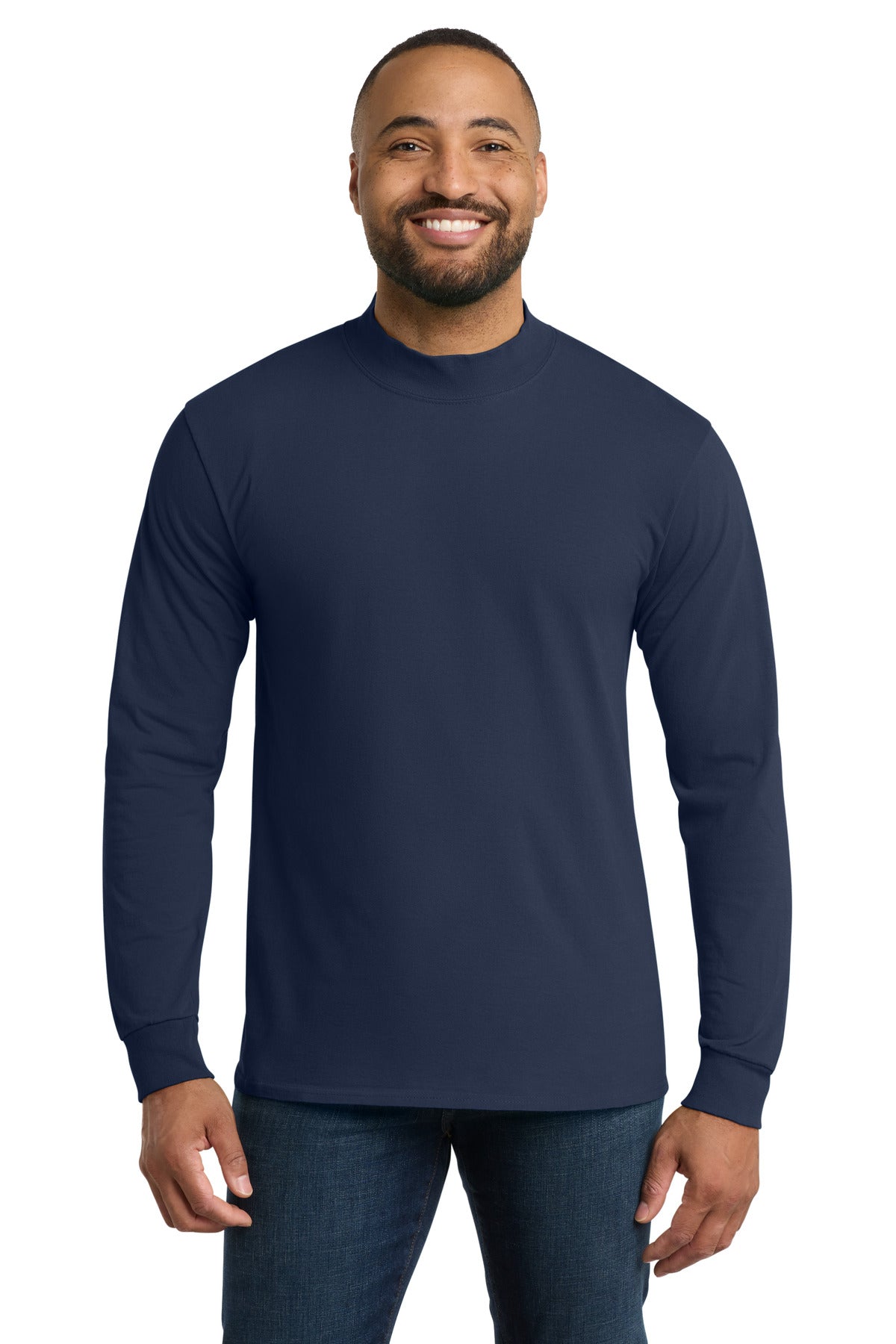 Port & Co ® Essential Mock Turtleneck. PC61M