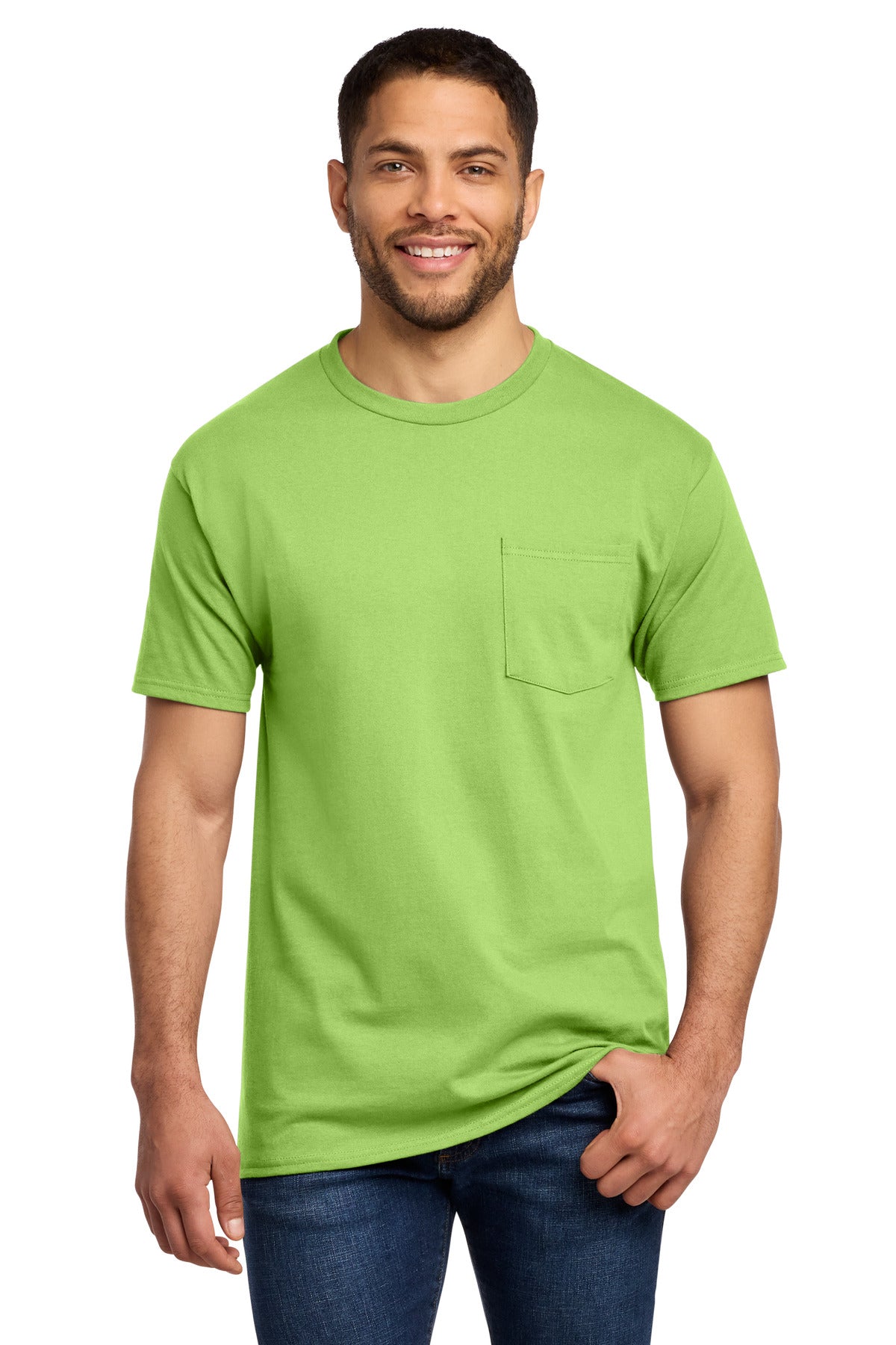 Port & Co ® Essential Pocket Tee. PC61P