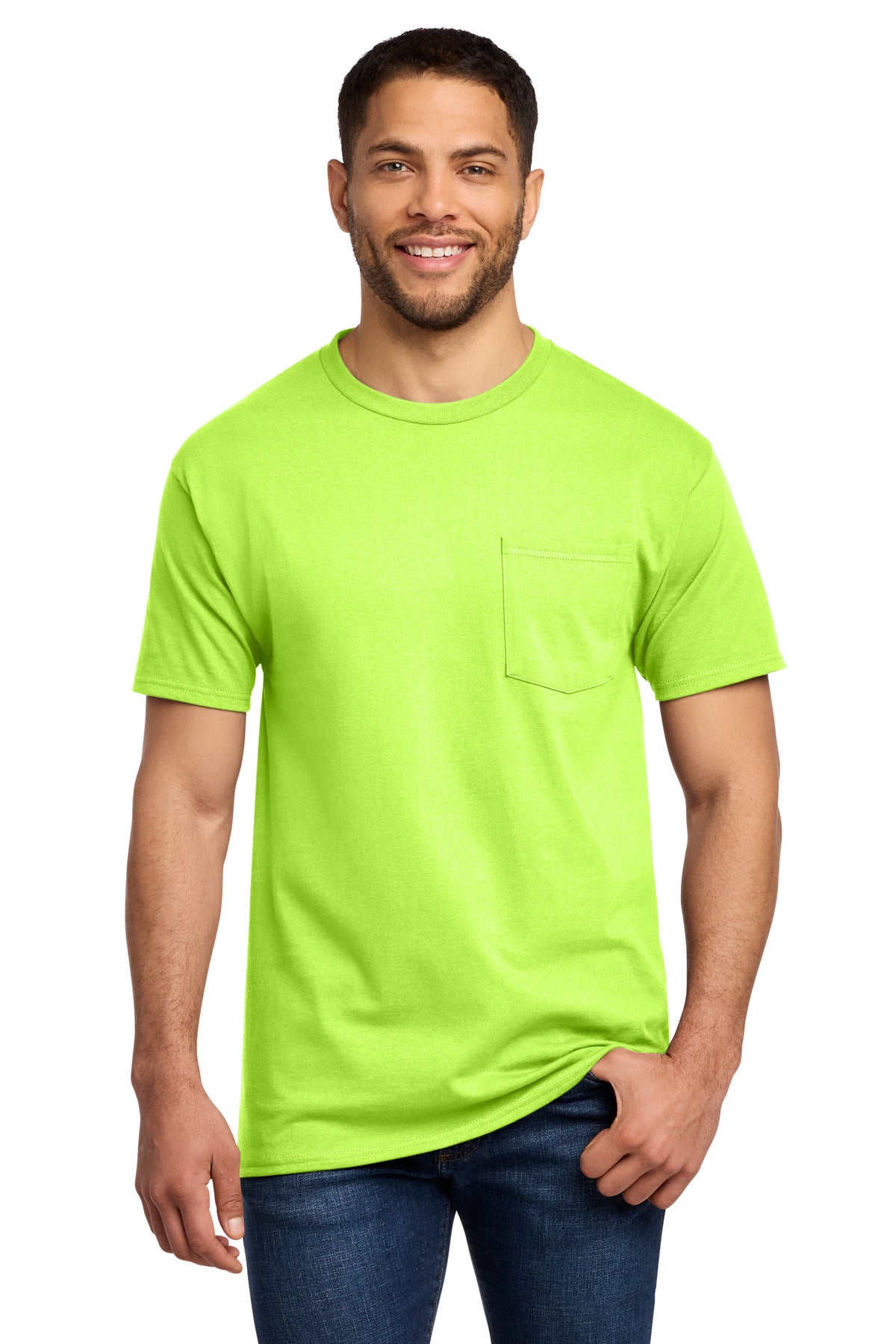 Port & Co ® Essential Pocket Tee. PC61P