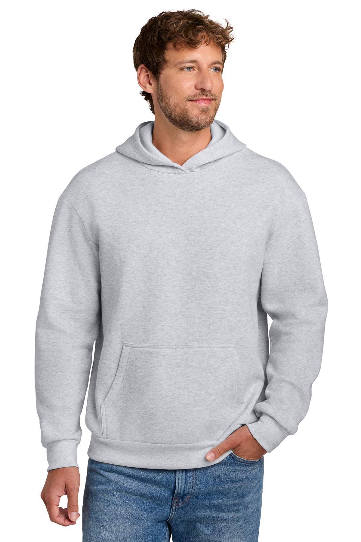 Port & Co ® Easy Fleece Pullover Hooded Sweatshirt PC68H