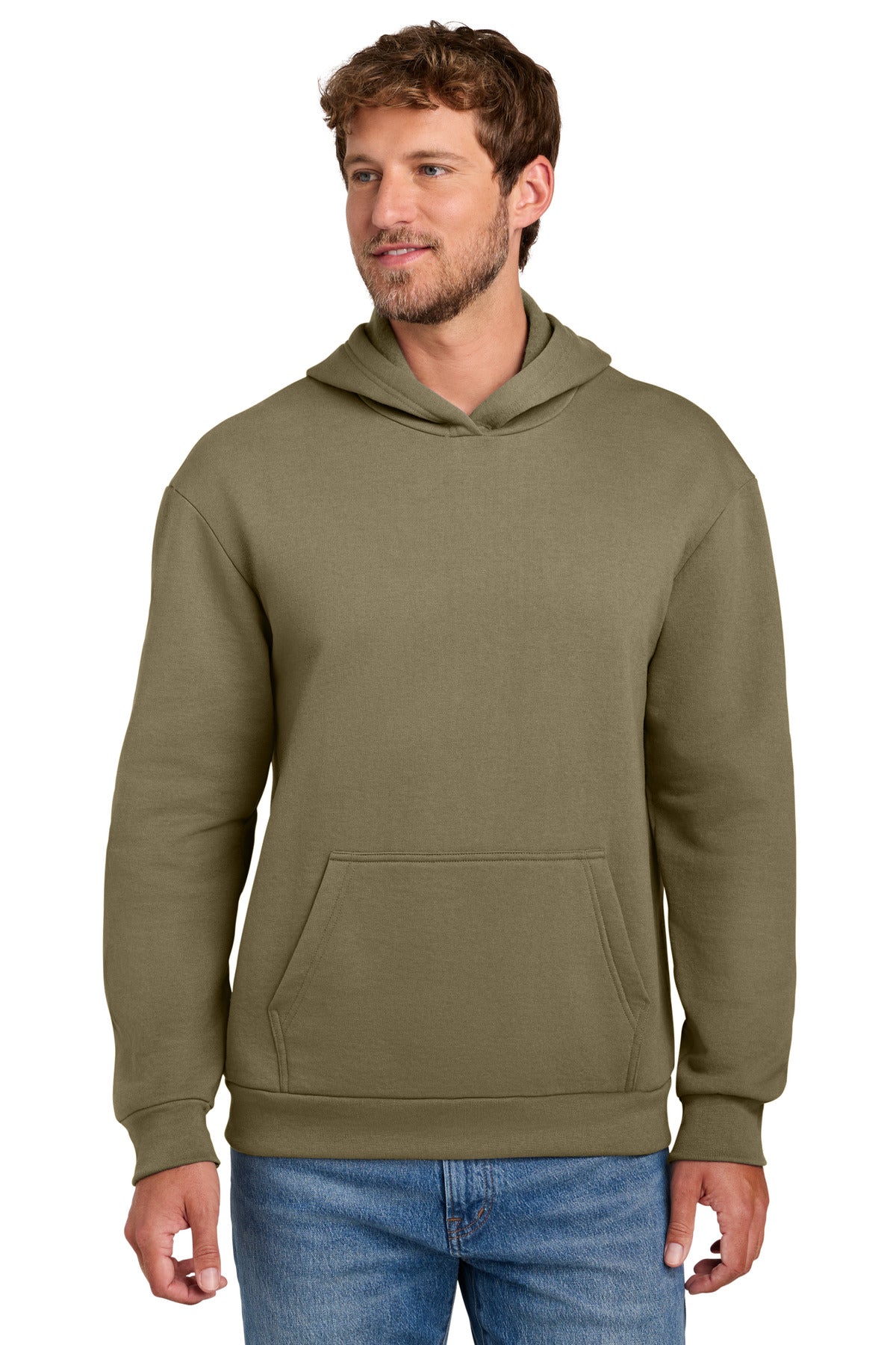 Port & Co ® Easy Fleece Pullover Hooded Sweatshirt PC68H