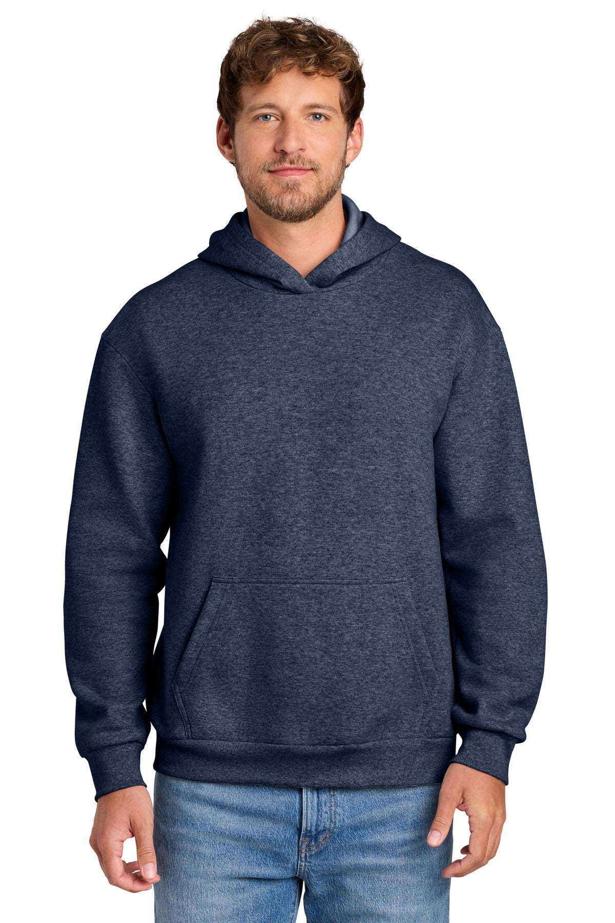 Port & Co ® Easy Fleece Pullover Hooded Sweatshirt PC68H