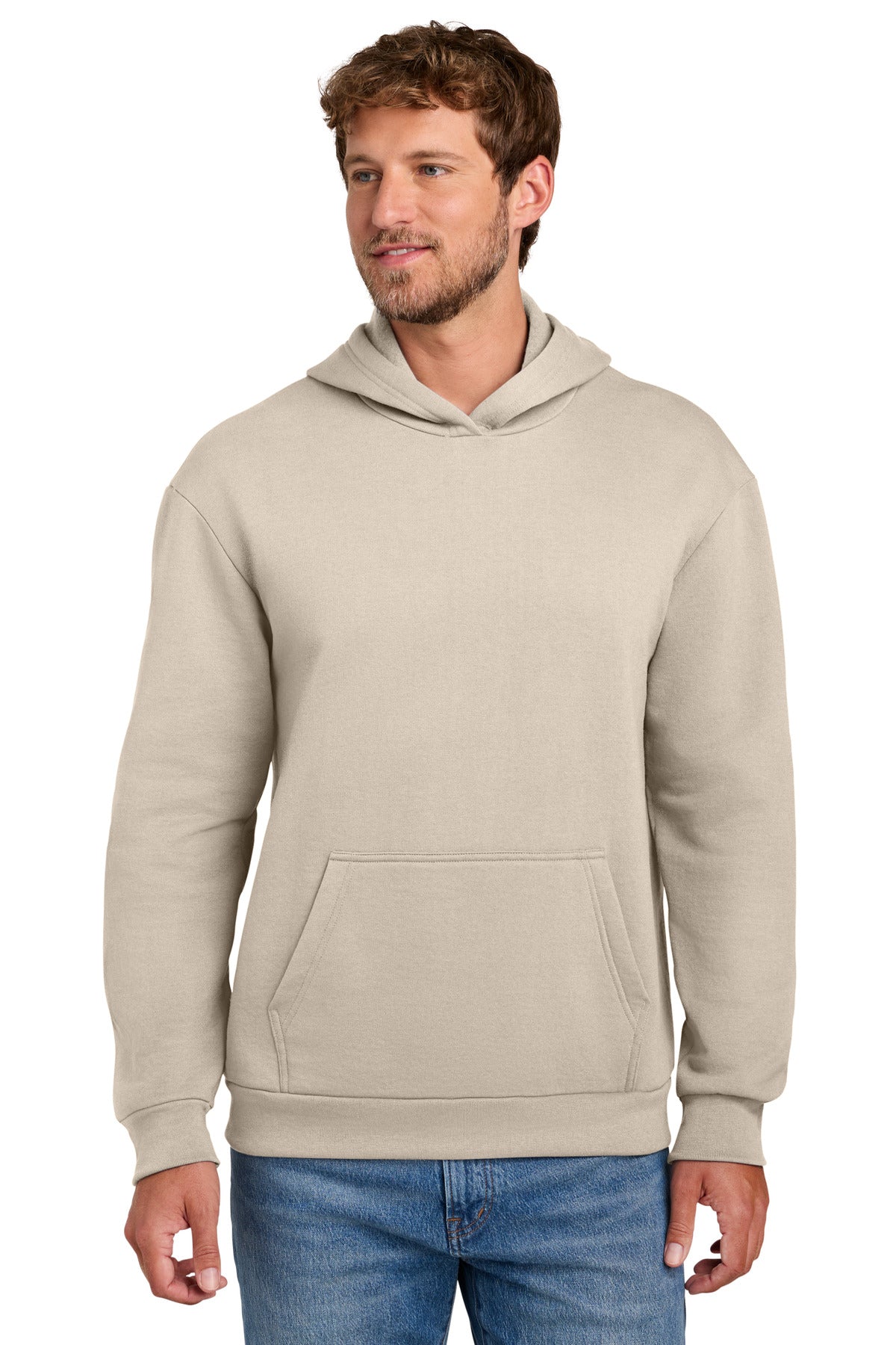 Port & Co ® Easy Fleece Pullover Hooded Sweatshirt PC68H