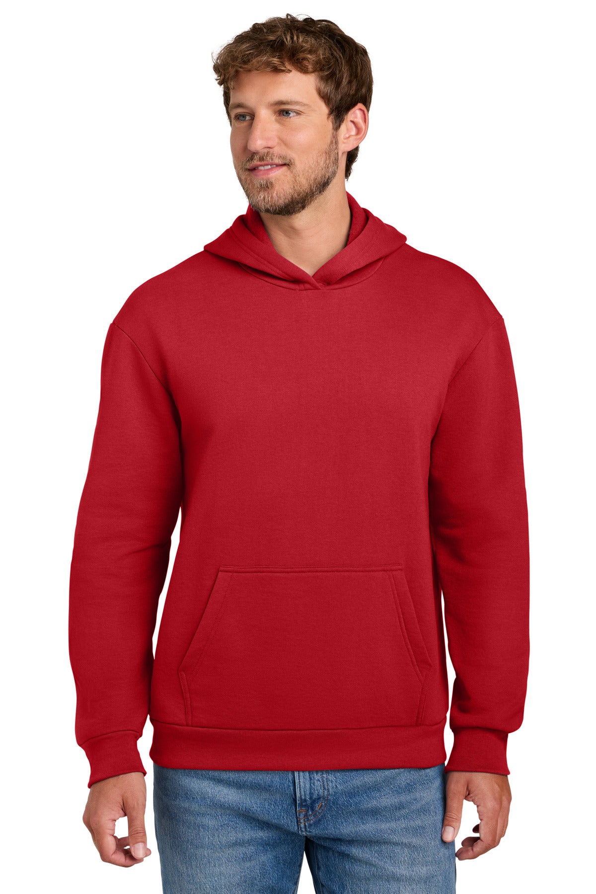 Port & Co ® Easy Fleece Pullover Hooded Sweatshirt PC68H