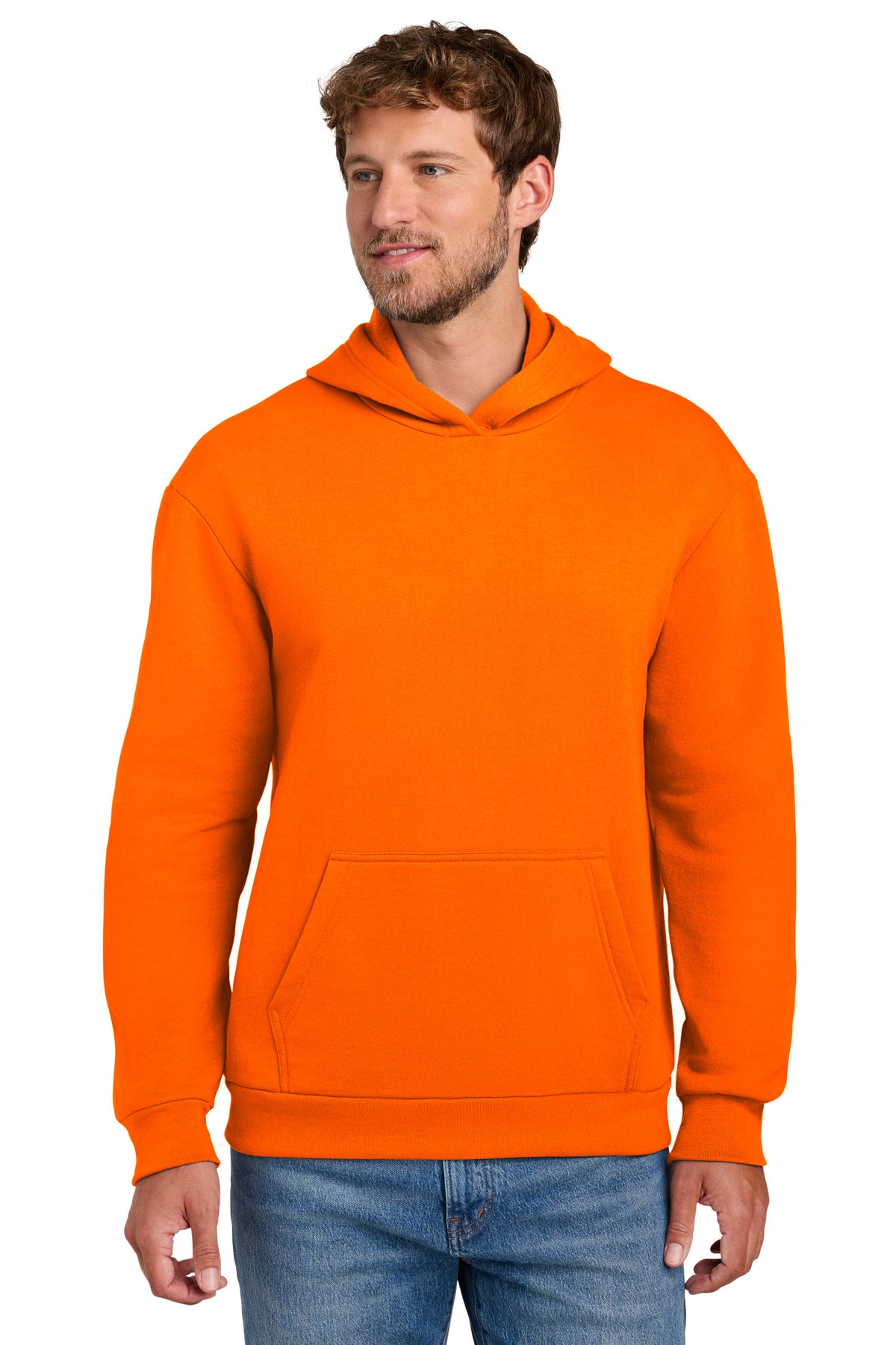 Port & Co ® Easy Fleece Pullover Hooded Sweatshirt PC68H