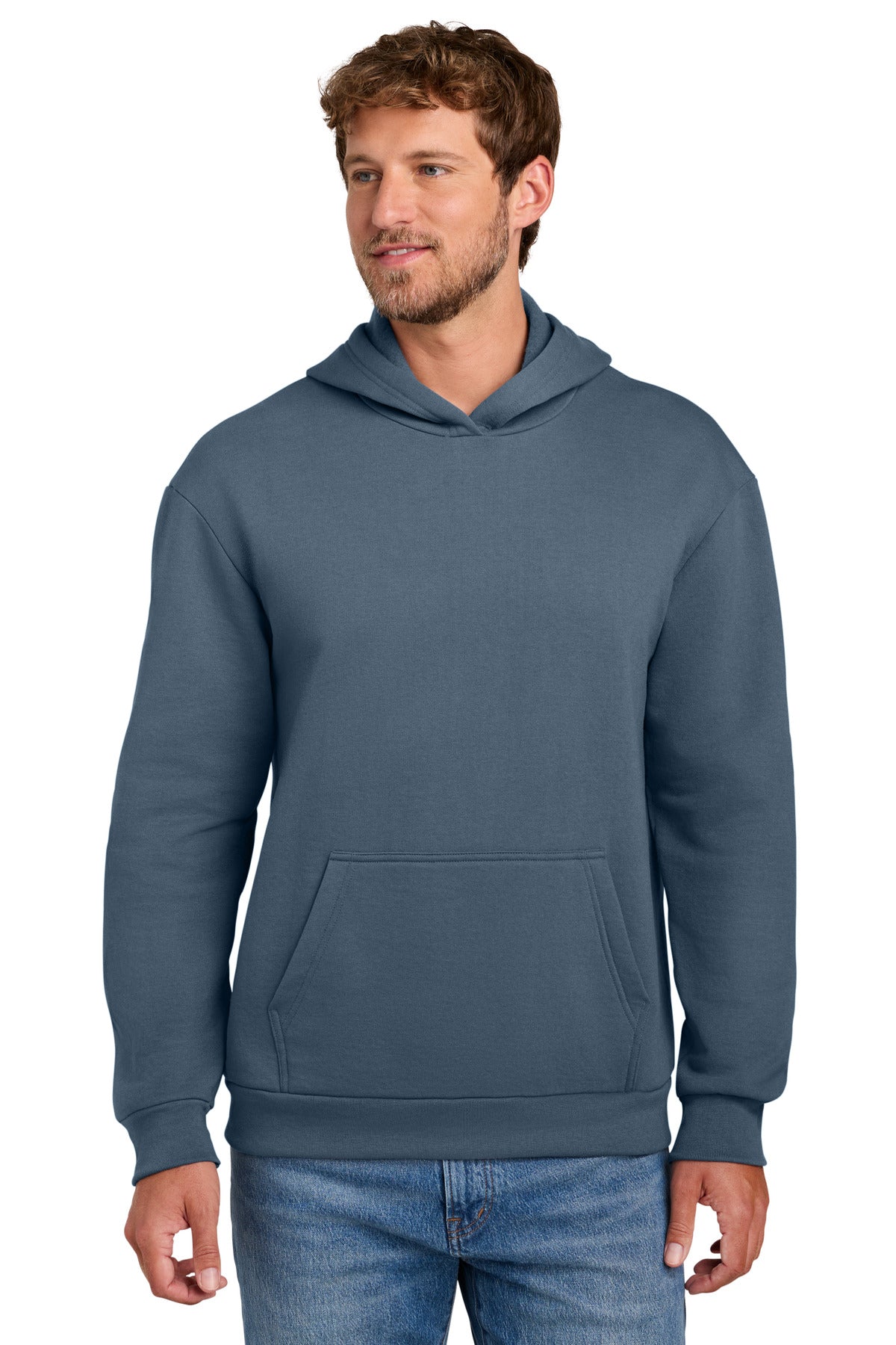 Port & Co ® Easy Fleece Pullover Hooded Sweatshirt PC68H