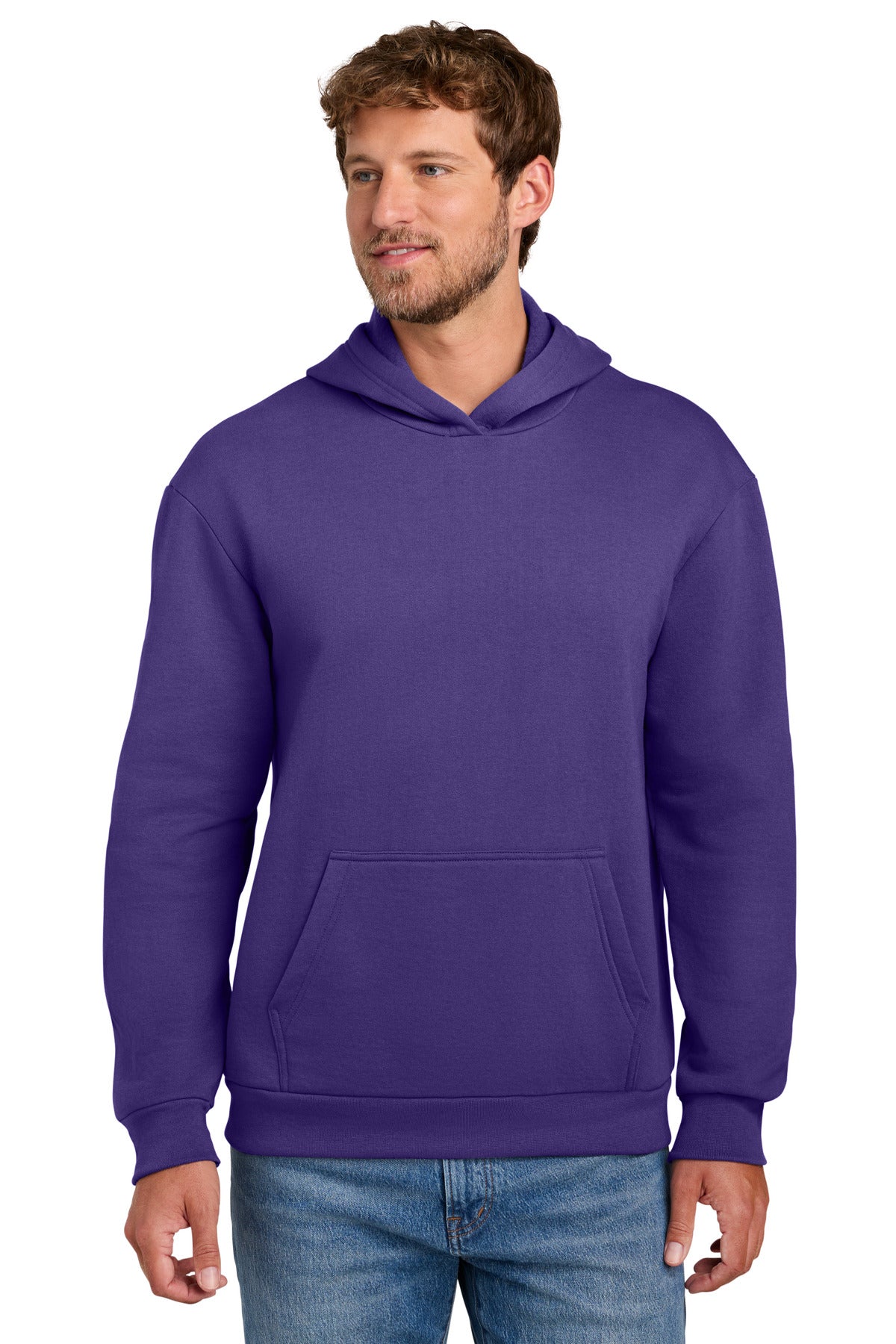 Port & Co ® Easy Fleece Pullover Hooded Sweatshirt PC68H