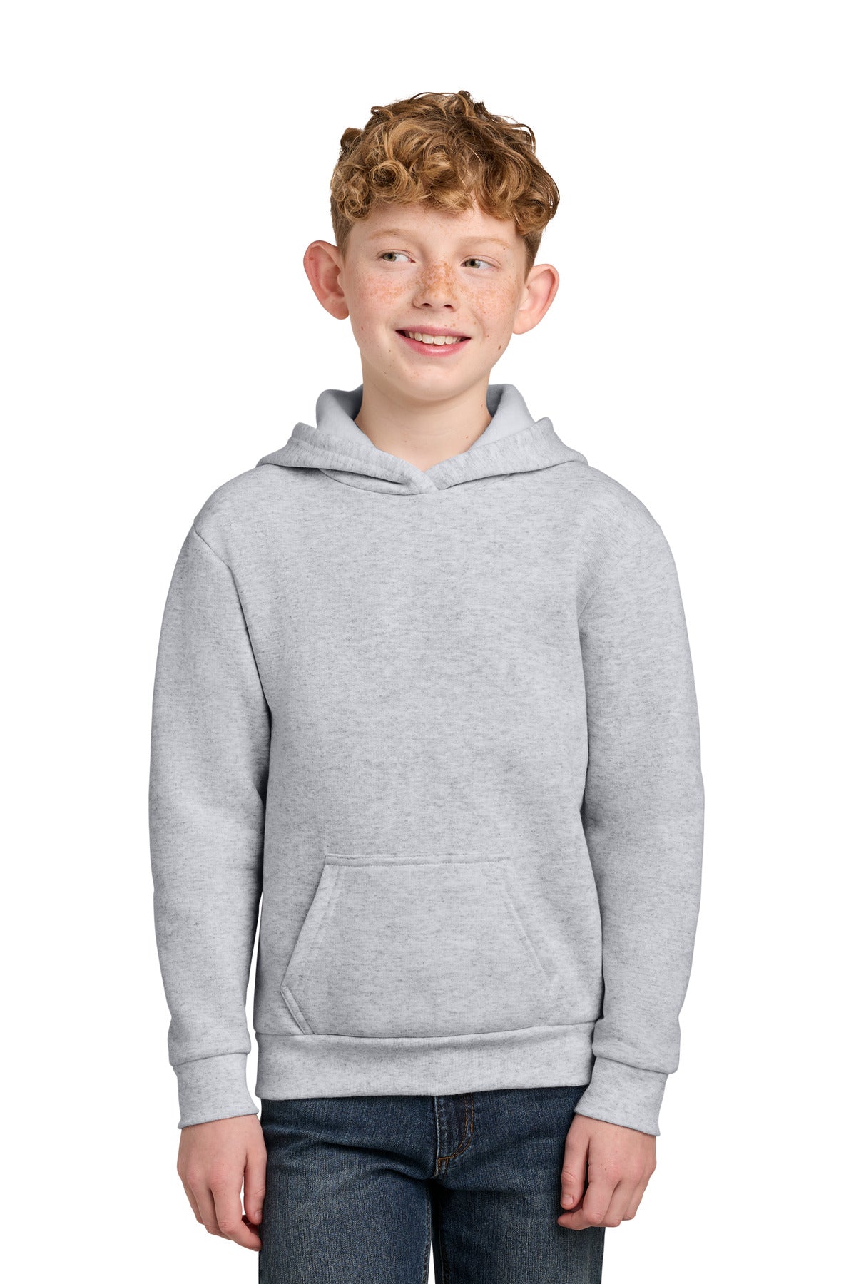 Port & Co ® Youth Easy Fleece Pullover Hooded Sweatshirt PC68YH