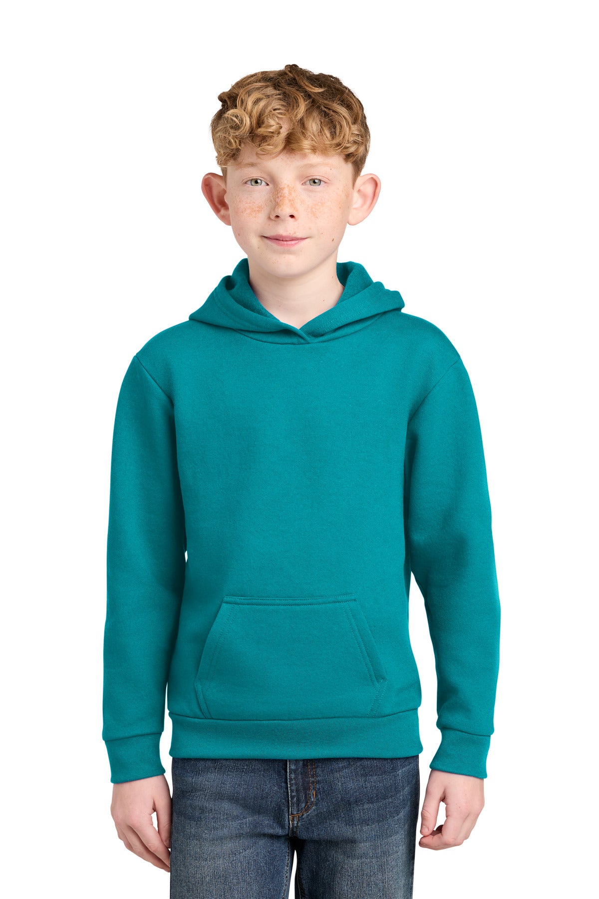 Port & Co ® Youth Easy Fleece Pullover Hooded Sweatshirt PC68YH
