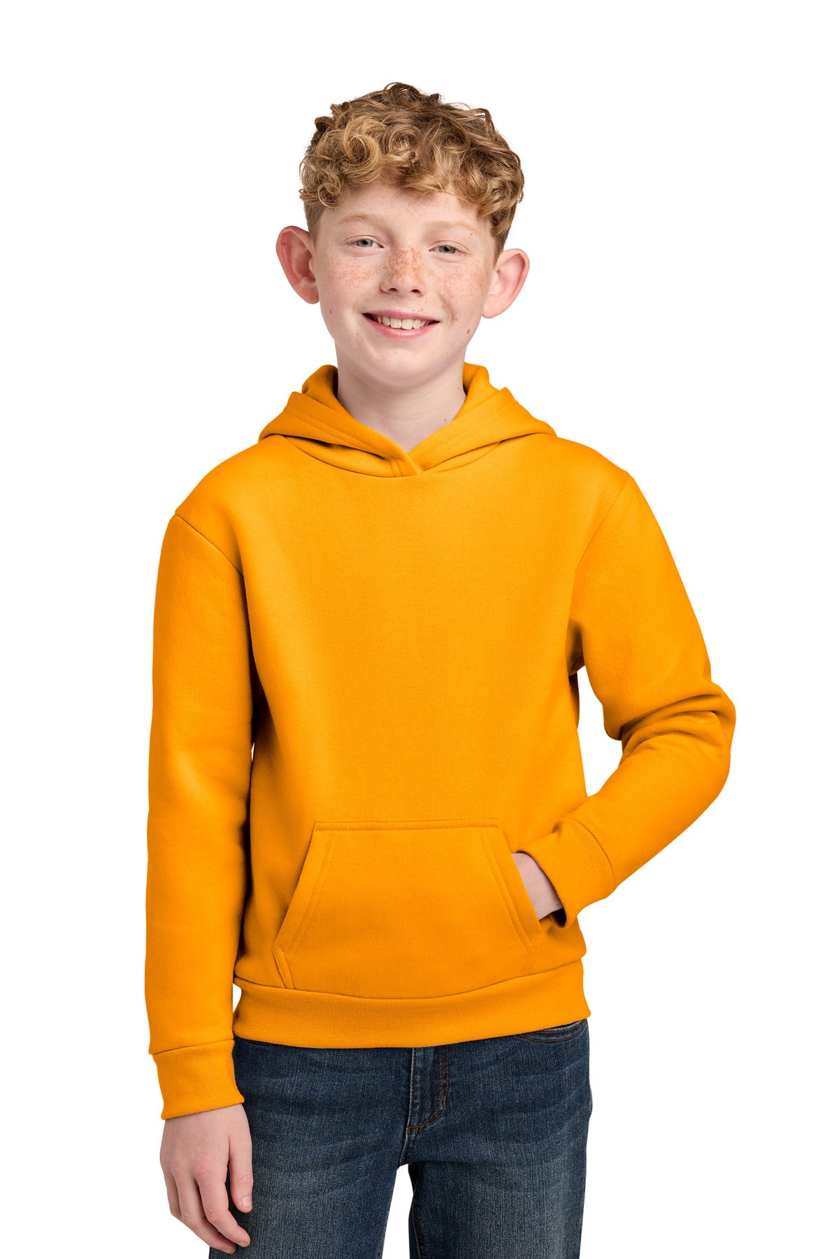 Port & Co ® Youth Easy Fleece Pullover Hooded Sweatshirt PC68YH