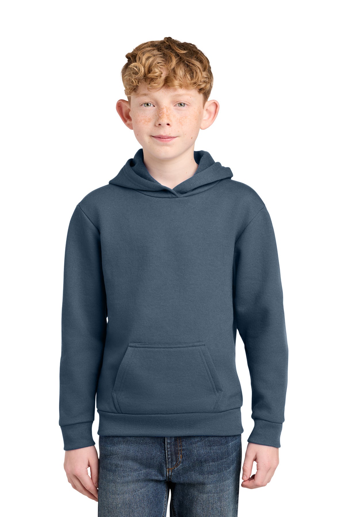 Port & Co ® Youth Easy Fleece Pullover Hooded Sweatshirt PC68YH
