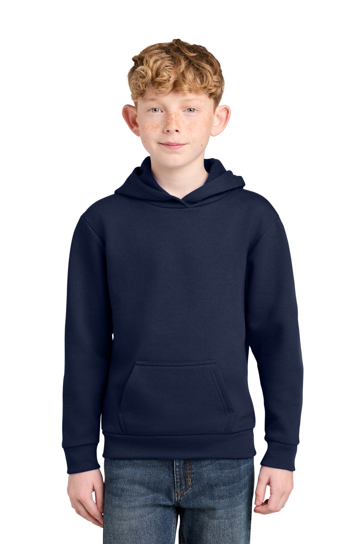 Port & Co ® Youth Easy Fleece Pullover Hooded Sweatshirt PC68YH