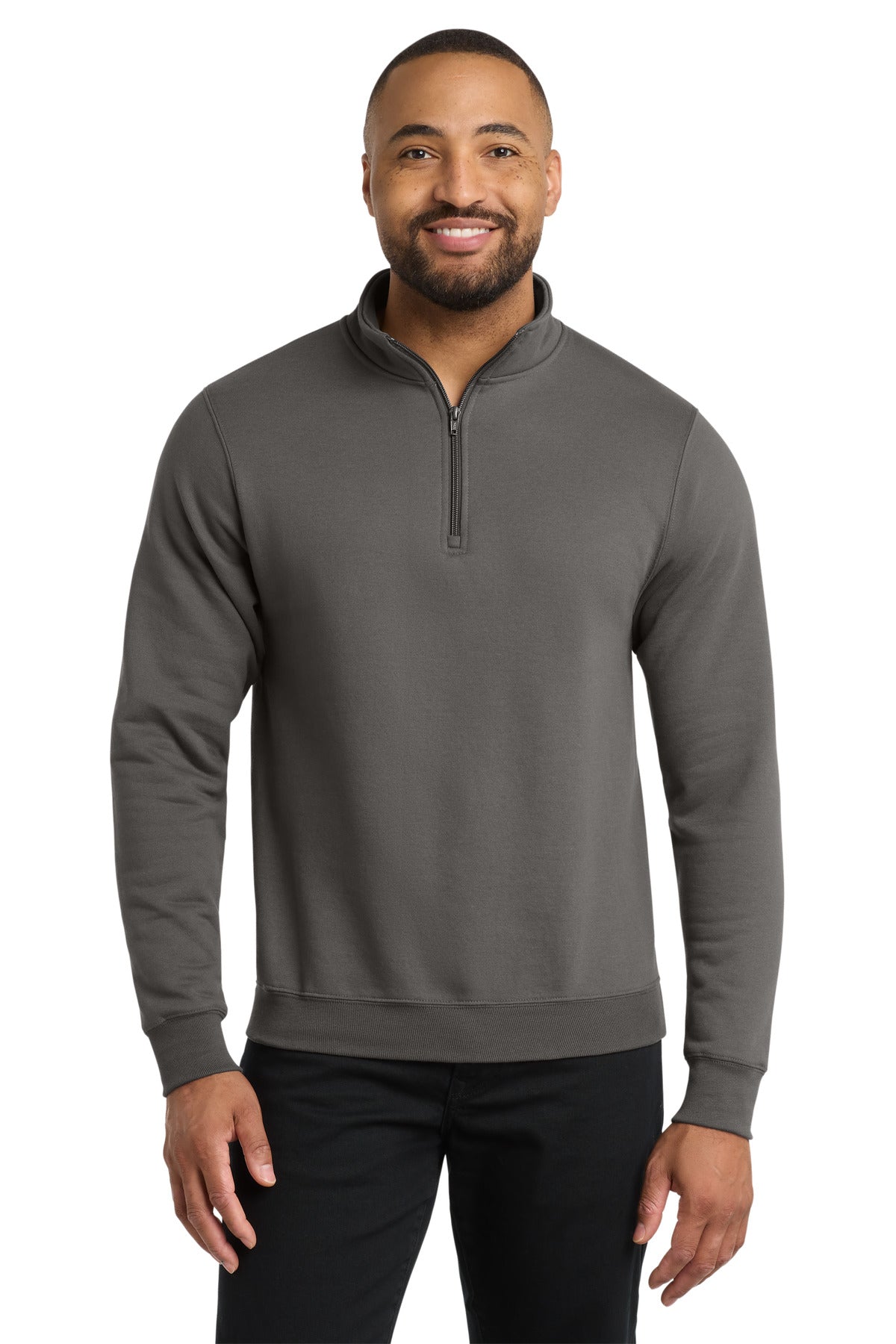 Port & Co ® Core Fleece 1/4-Zip Pullover Sweatshirt PC78Q
