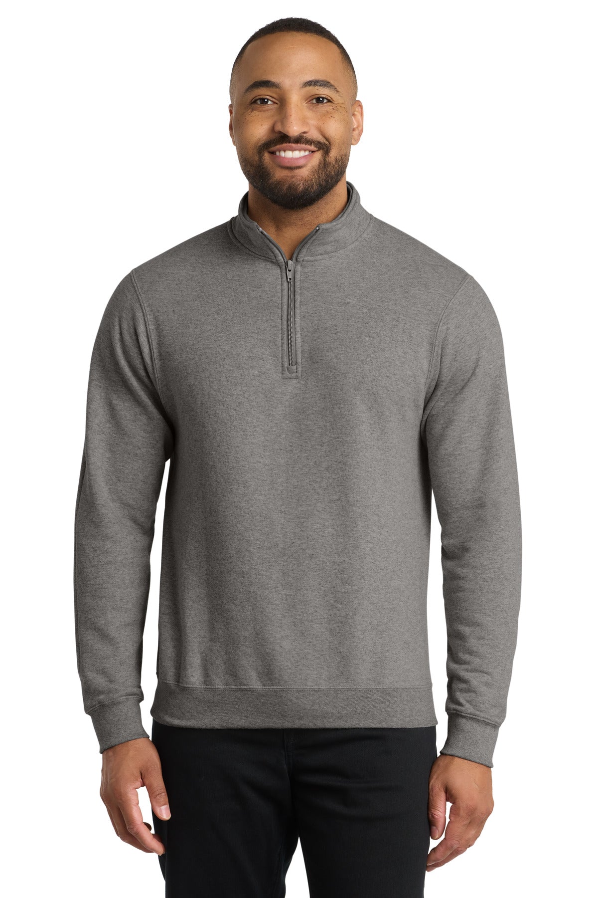 Port & Co ® Core Fleece 1/4-Zip Pullover Sweatshirt PC78Q