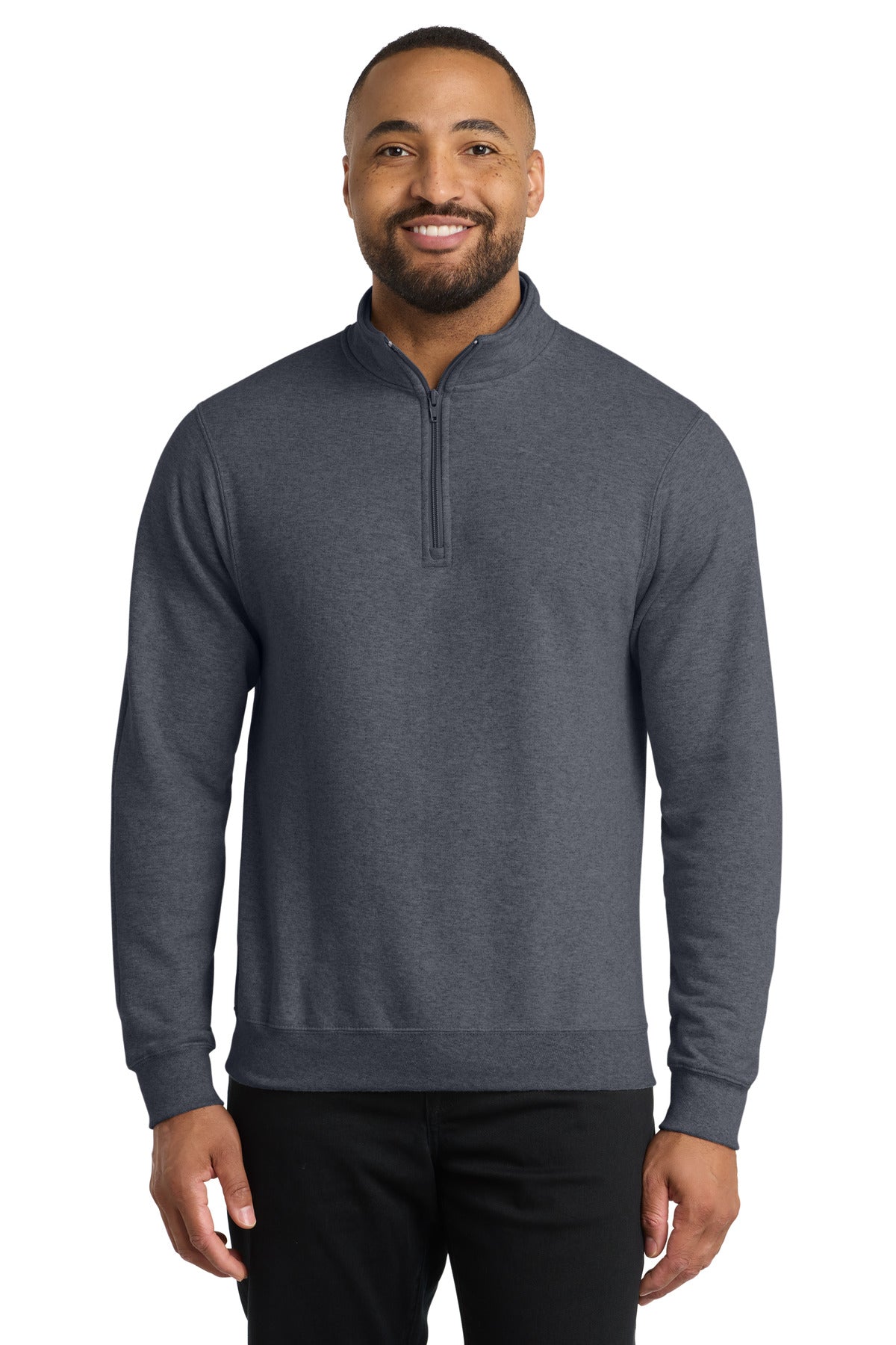 Port & Co ® Core Fleece 1/4-Zip Pullover Sweatshirt PC78Q