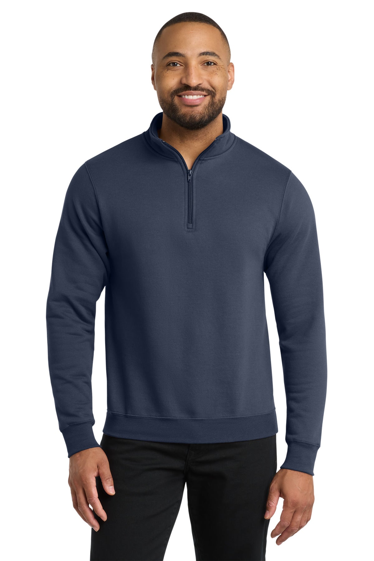 Port & Co ® Core Fleece 1/4-Zip Pullover Sweatshirt PC78Q