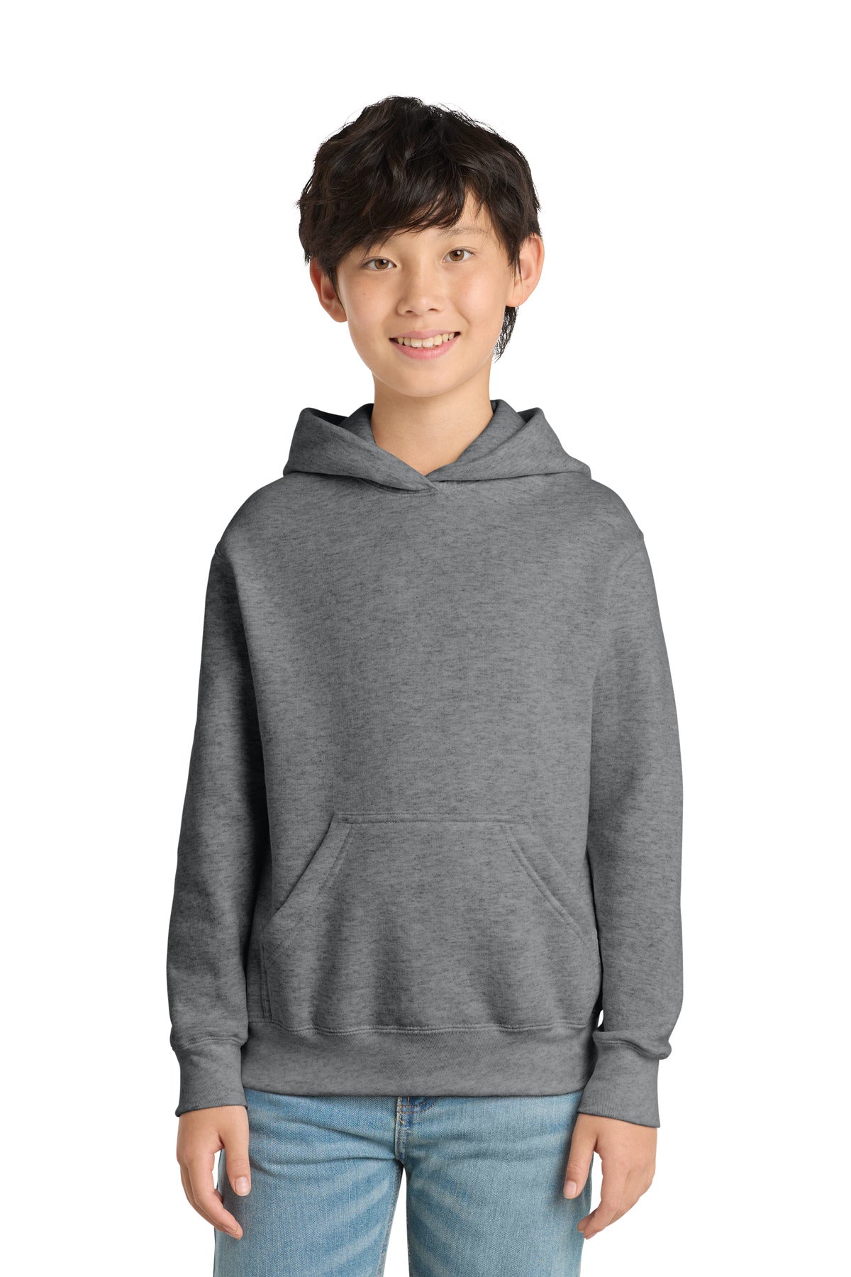 Port & Co ® Youth Core Fleece Pullover Hooded Sweatshirt PC78YH