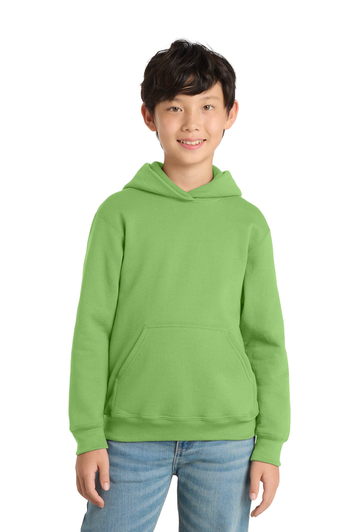 Port & Co ® Youth Core Fleece Pullover Hooded Sweatshirt PC78YH