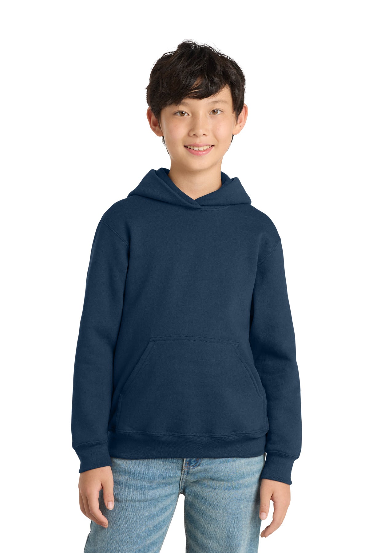 Port & Co ® Youth Core Fleece Pullover Hooded Sweatshirt PC78YH