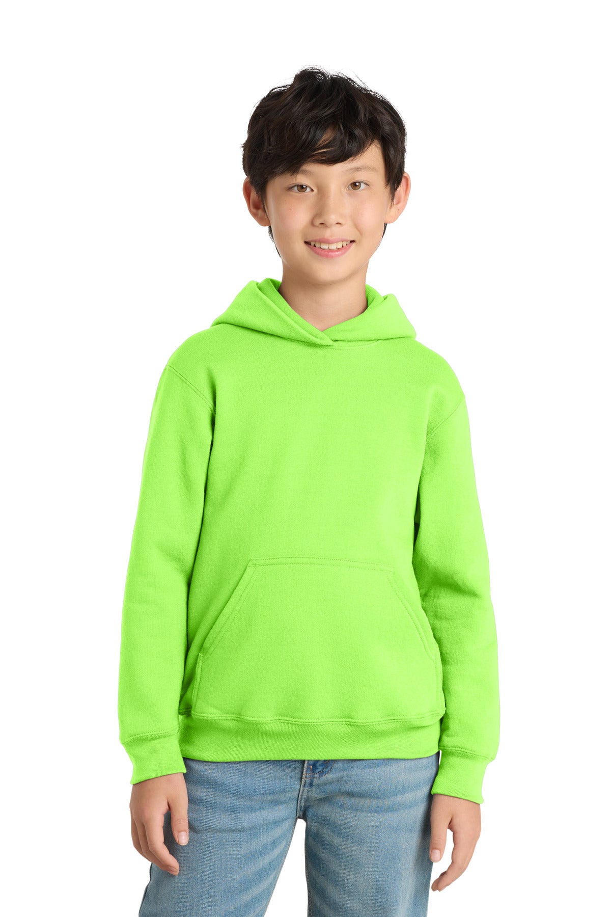 Port & Co ® Youth Core Fleece Pullover Hooded Sweatshirt PC78YH